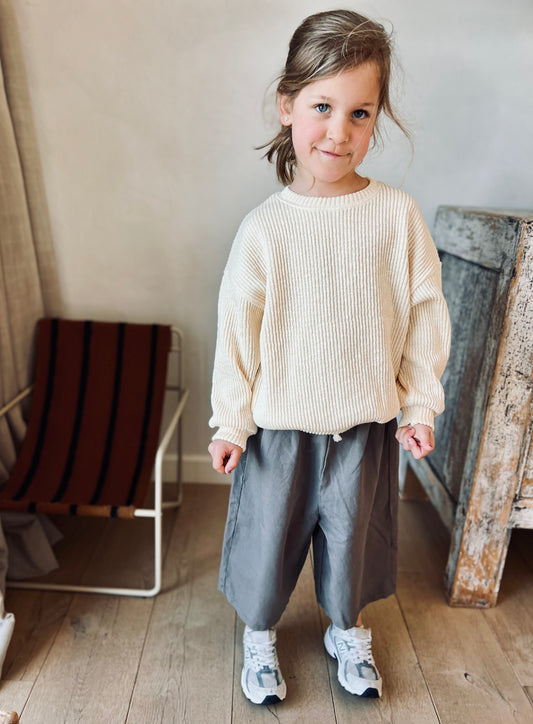 Vera knit sweater - Vanilla