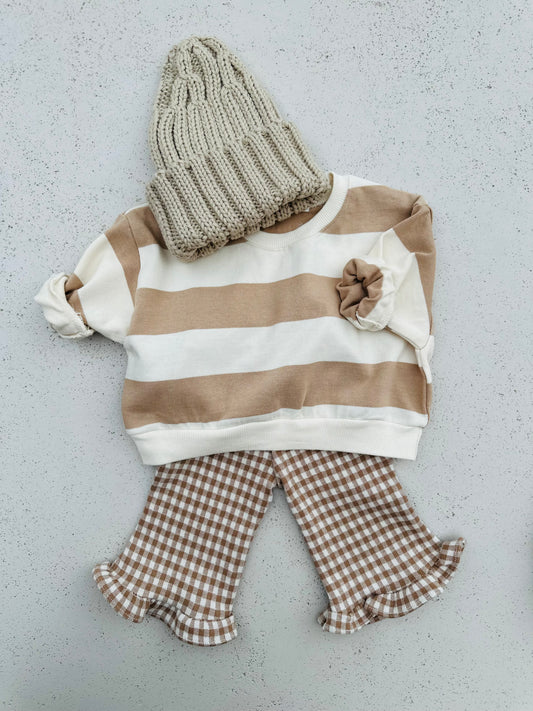 Bebe milk sweatshirt - ecru/beige