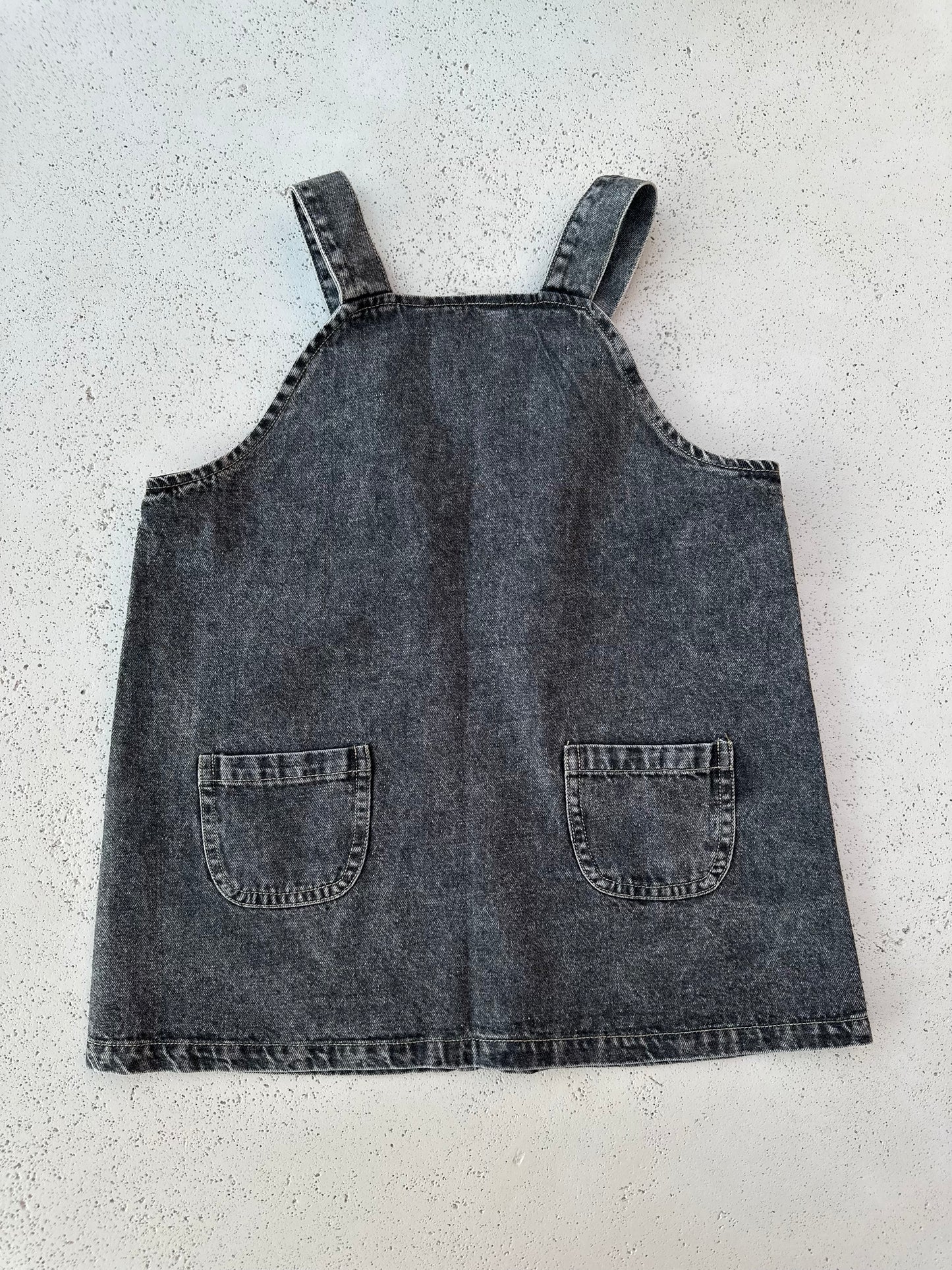 Alexis Denim Overall - Washed black