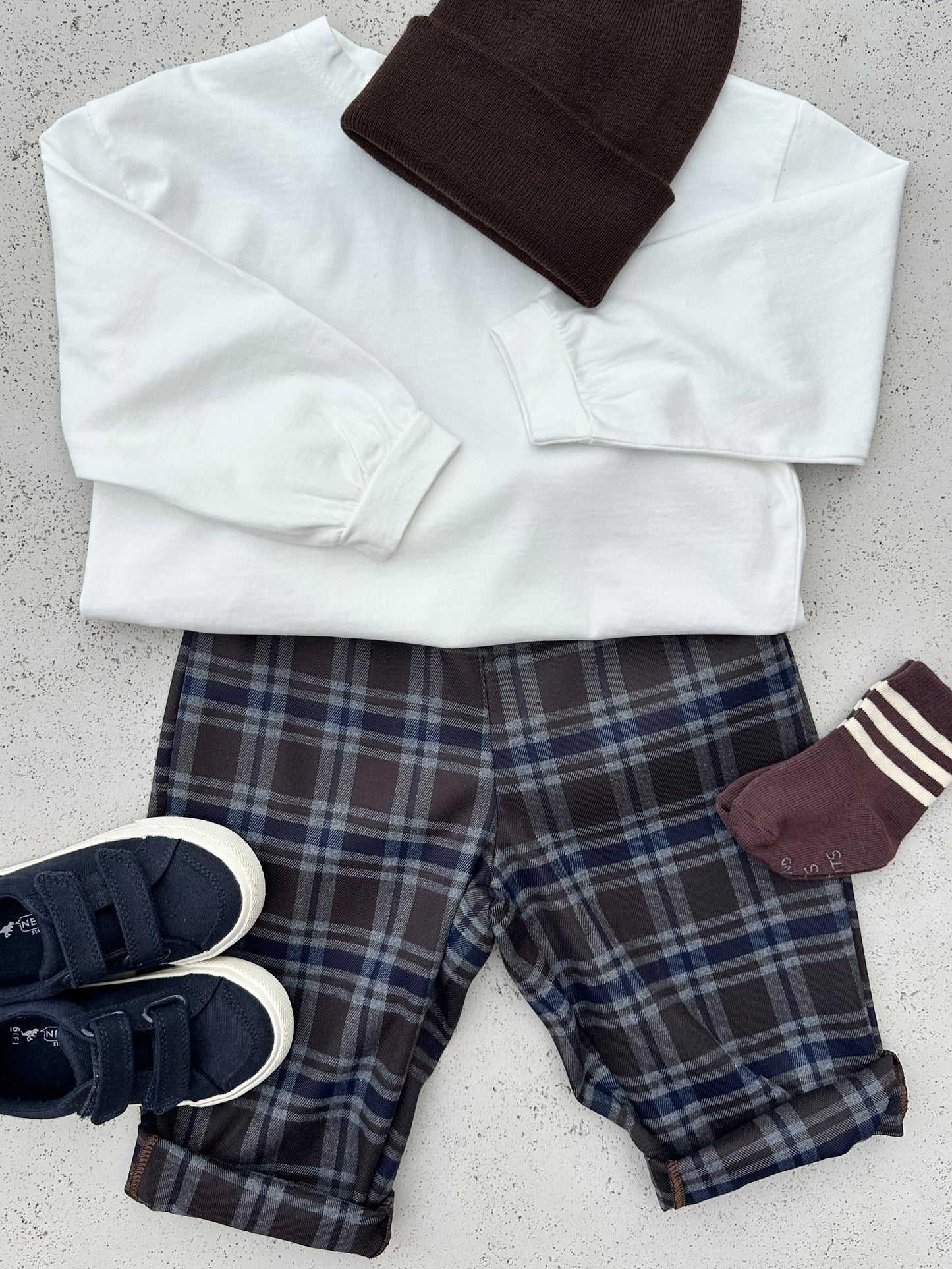 Basil basic solid tee - ivory