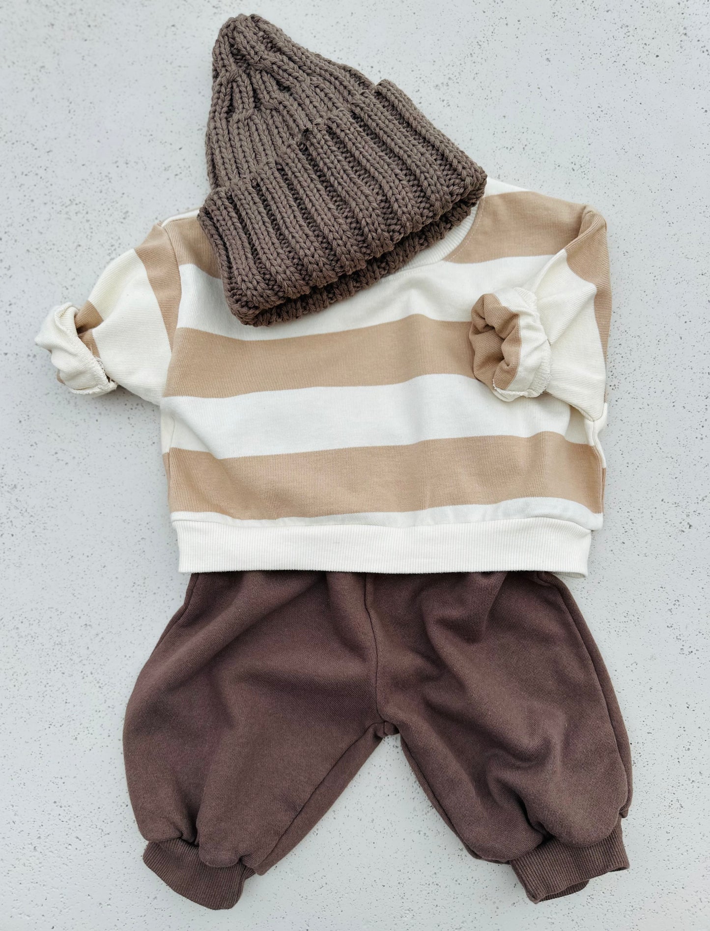 Bebe milk sweatshirt - ecru/beige