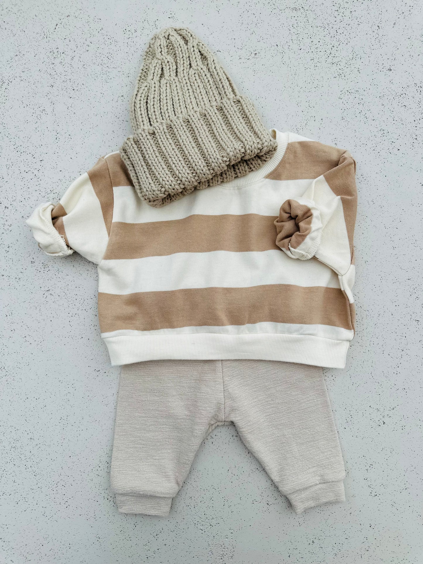 Bebe milk sweatshirt - ecru/beige