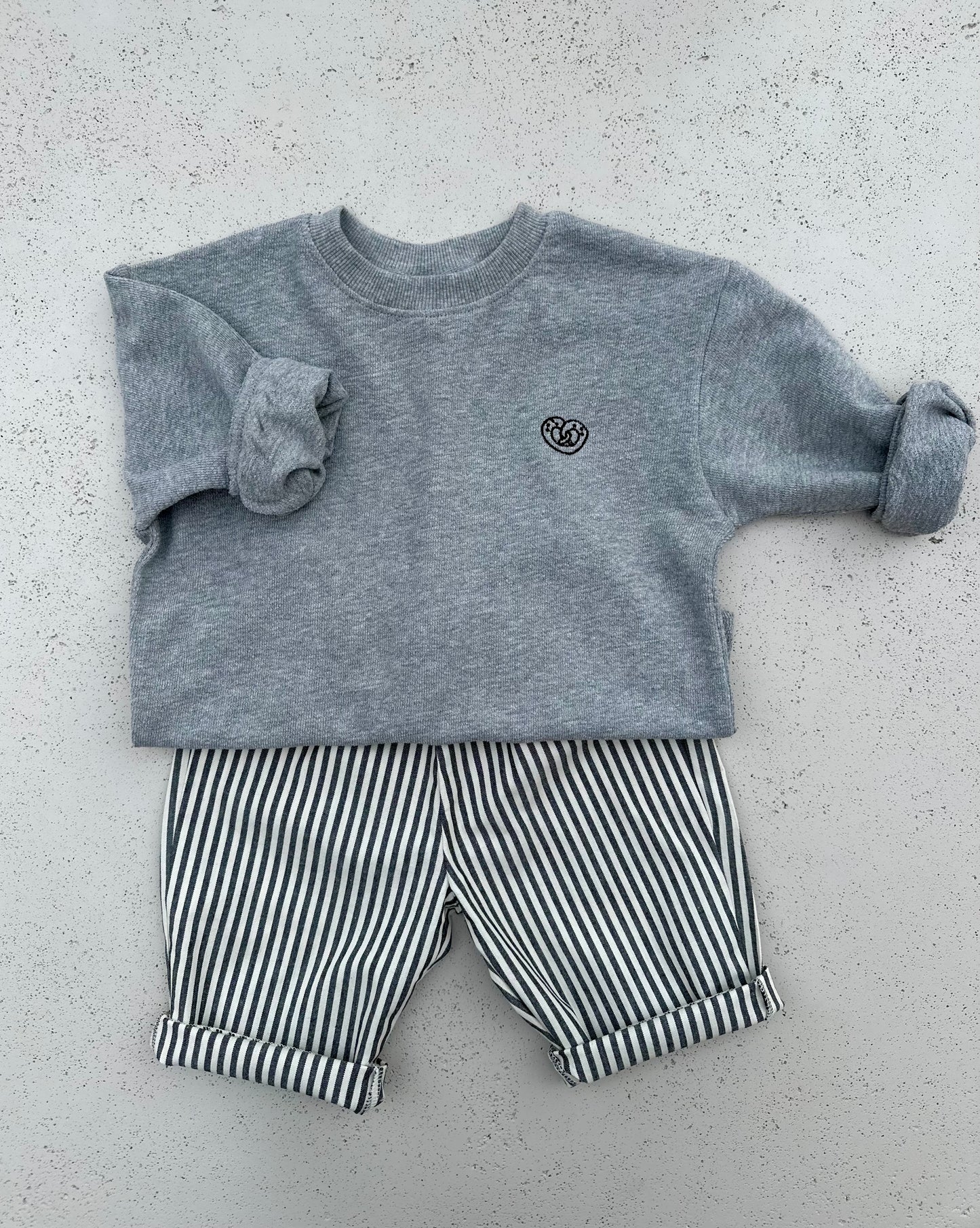 Kids Coco chino pants - black stripe