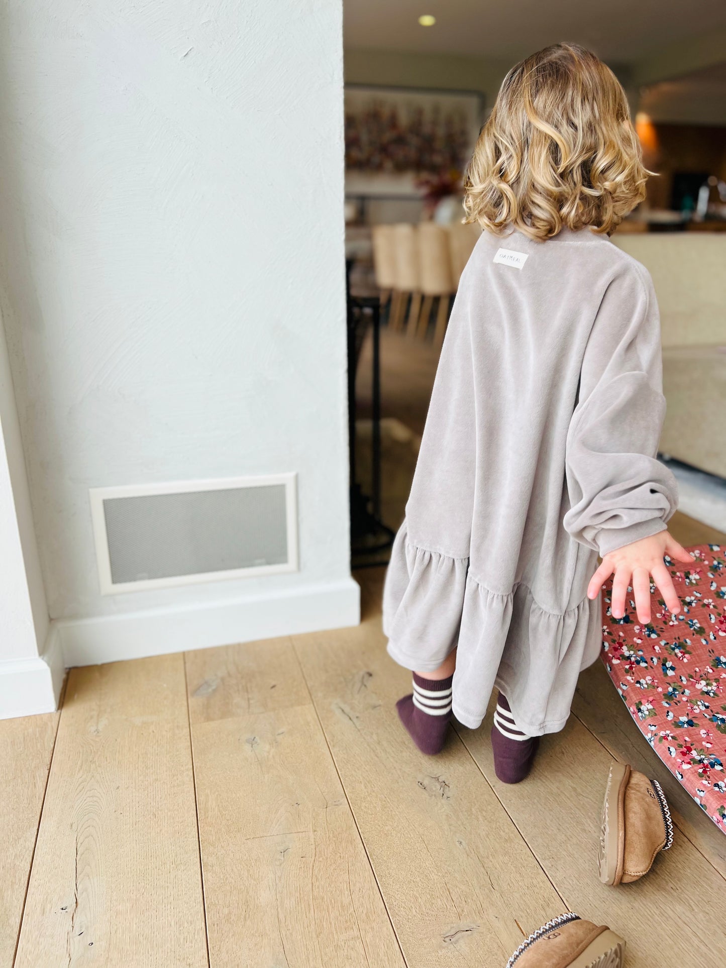 Veloure dress - taupe