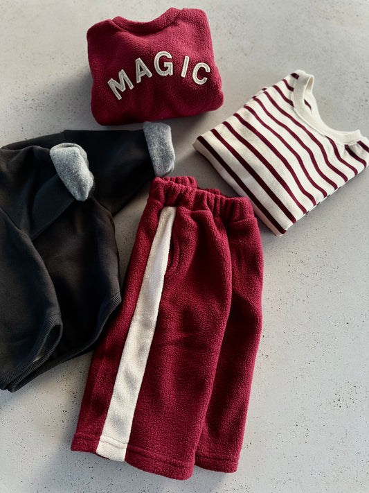 Magic soft sweater - burgundy
