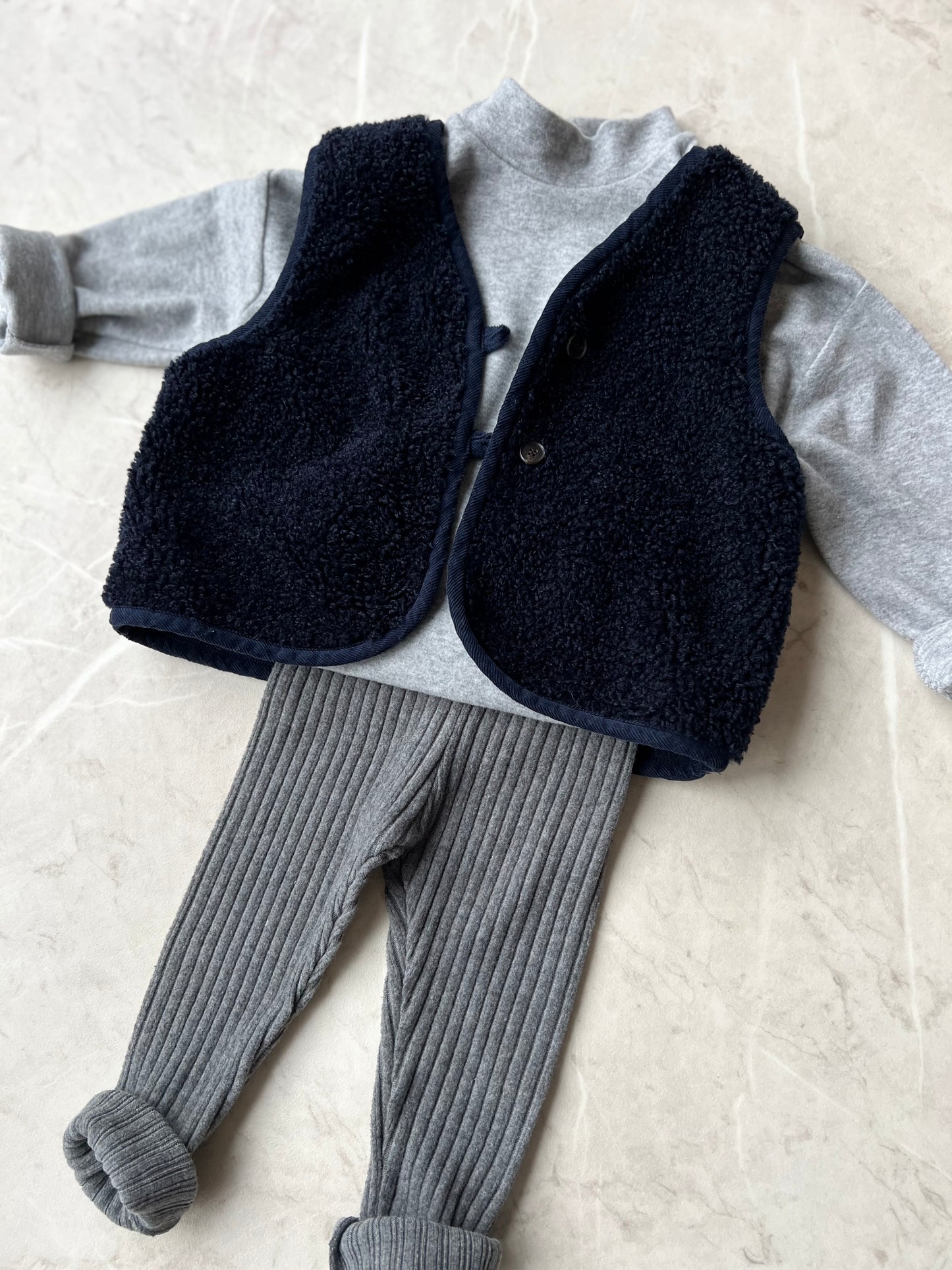 Bubble vest - navy