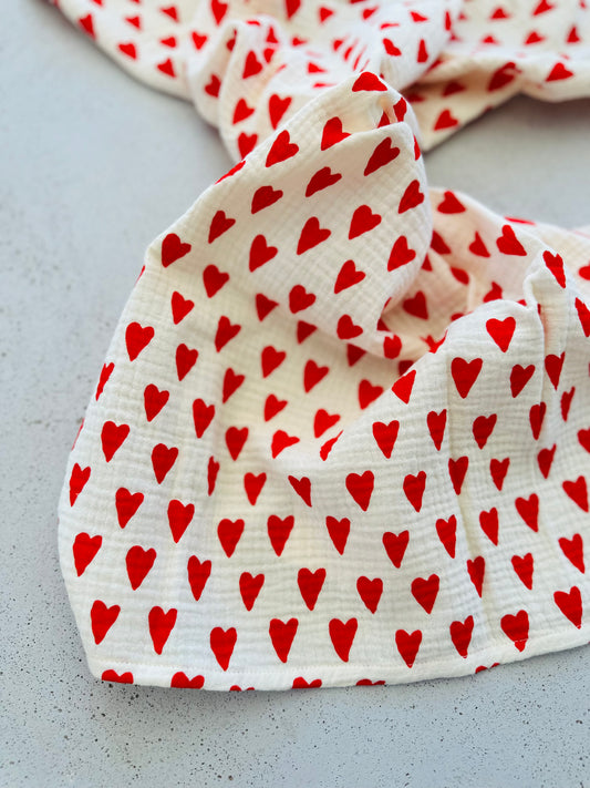 Tetra towel j'adore - hearts