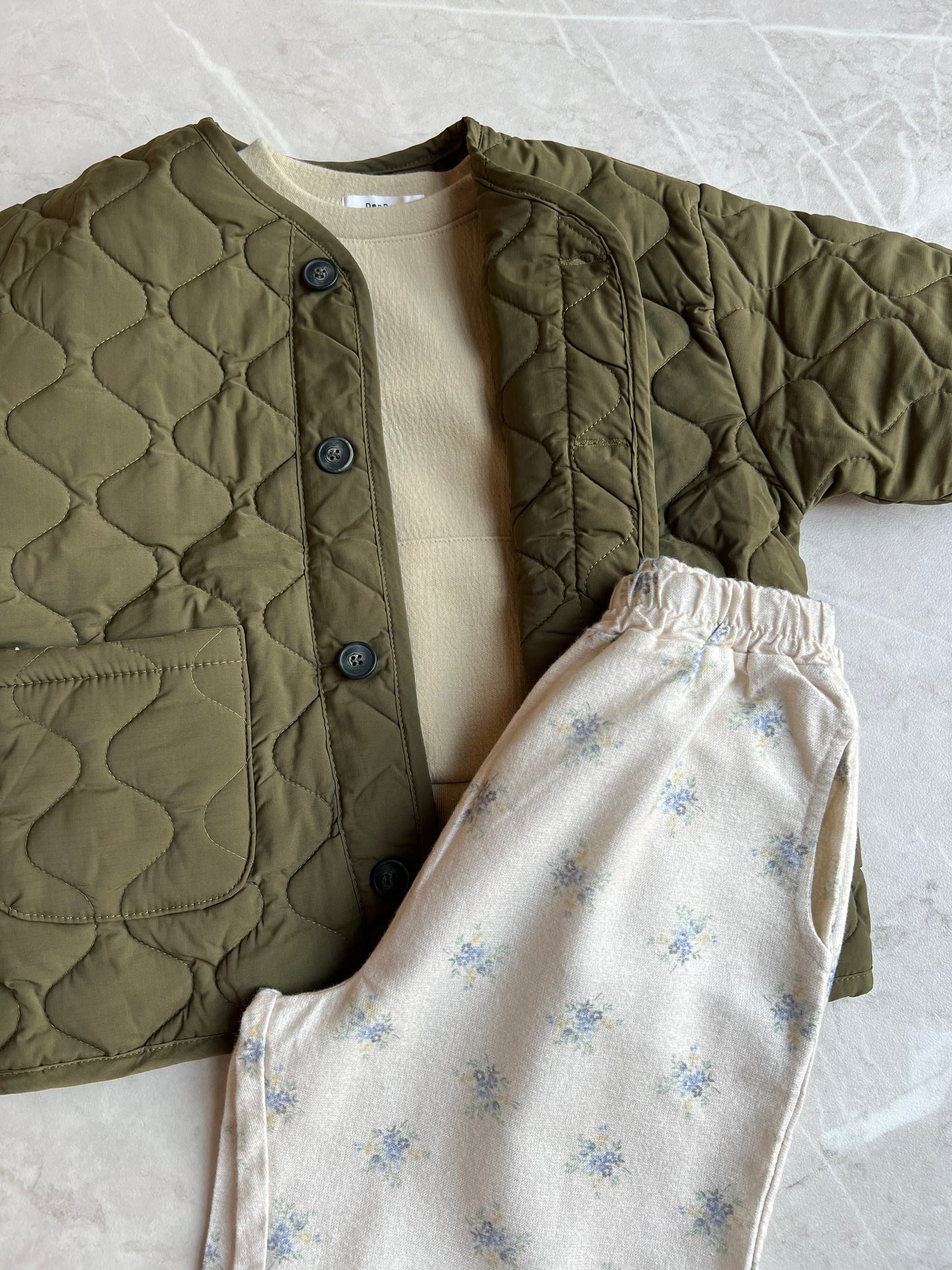 Bucket jacket - Khaki - Last ones: 5-6y, 7-8y