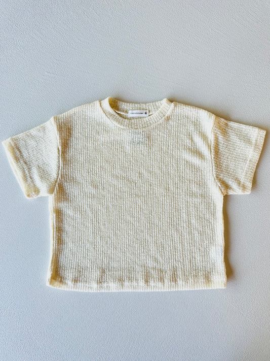 Gaelle knit label shirt - cream