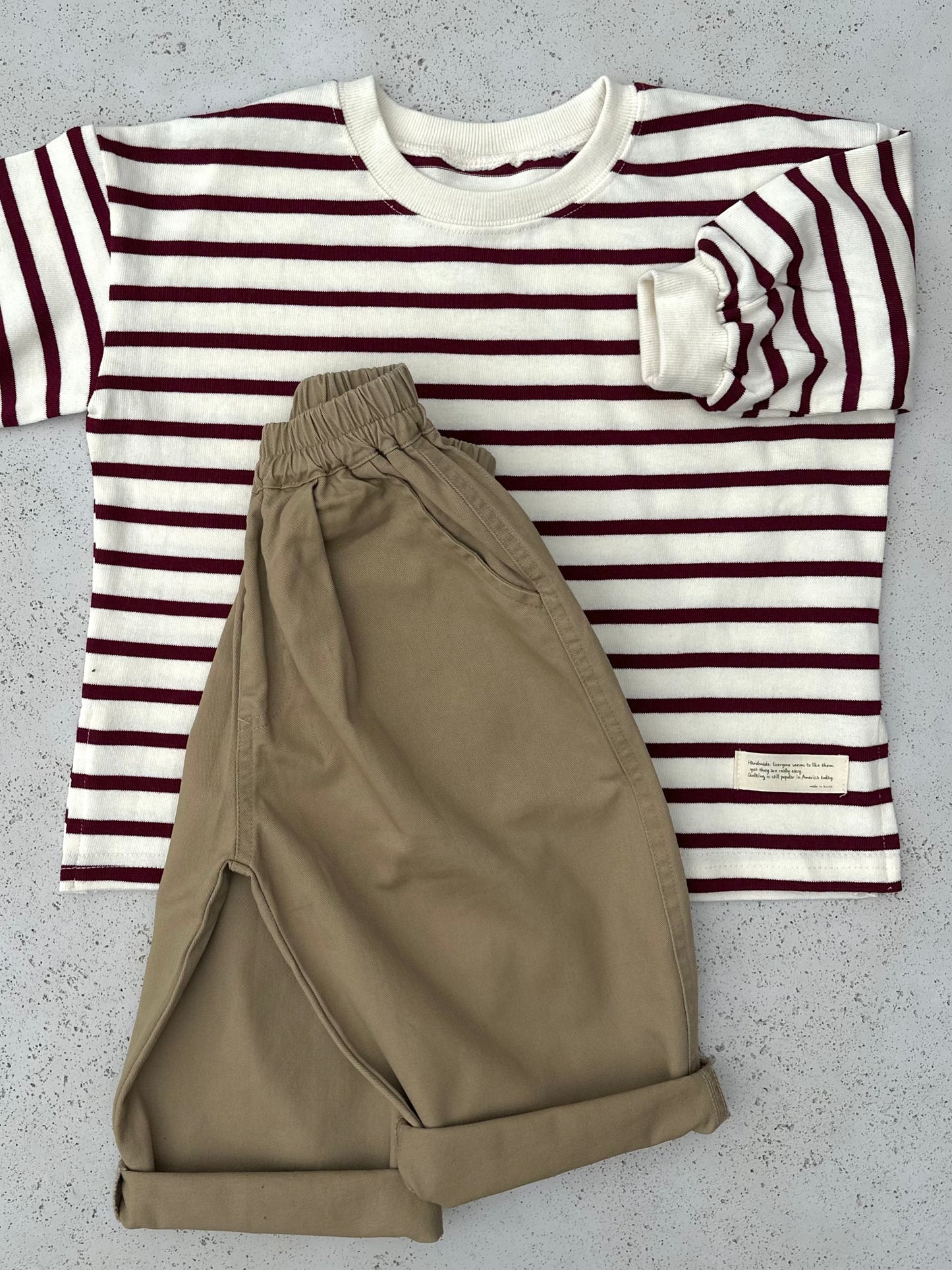 Ake boxy sweatshirt - wine