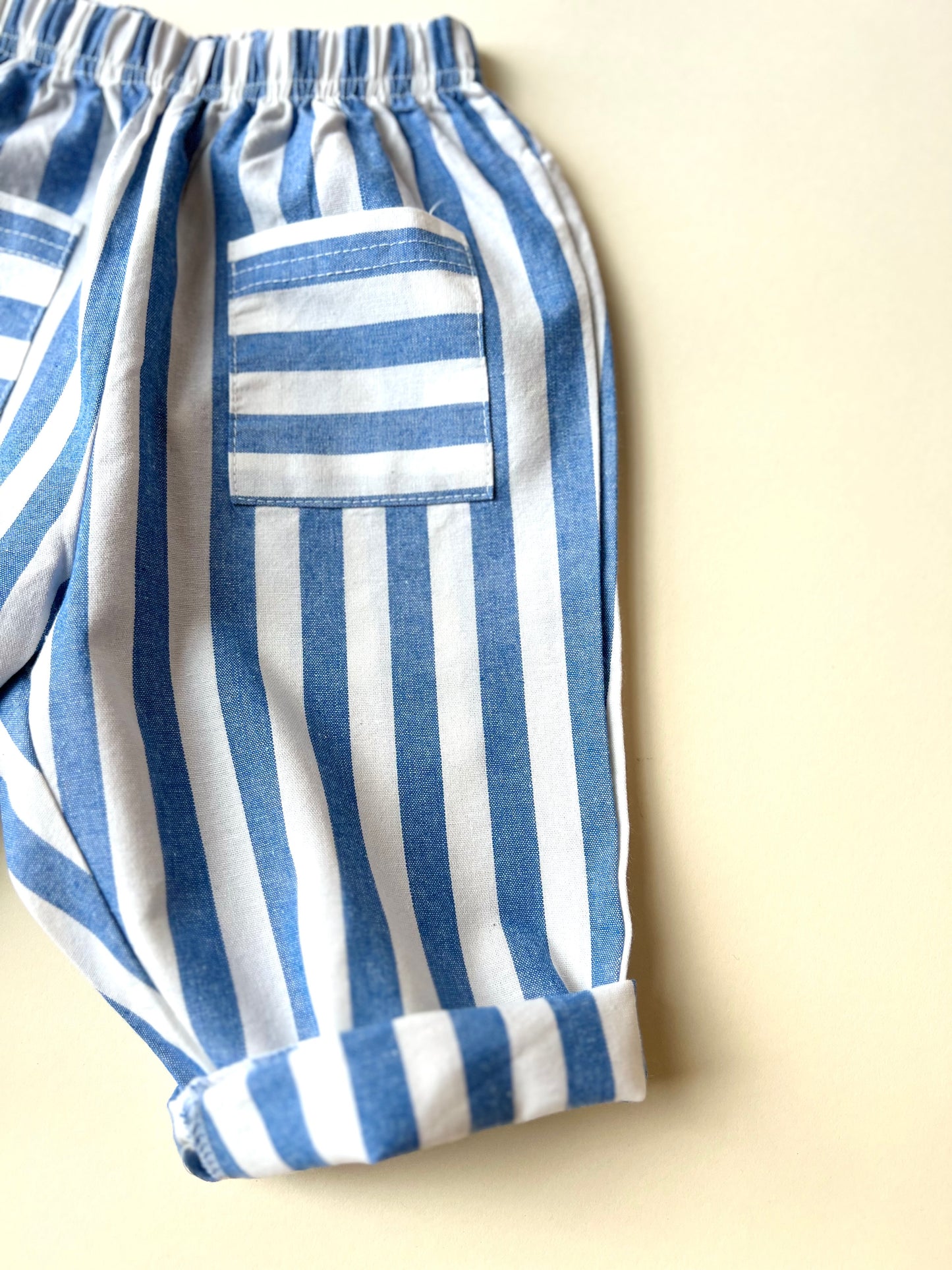 Billie stripe pants - Blue