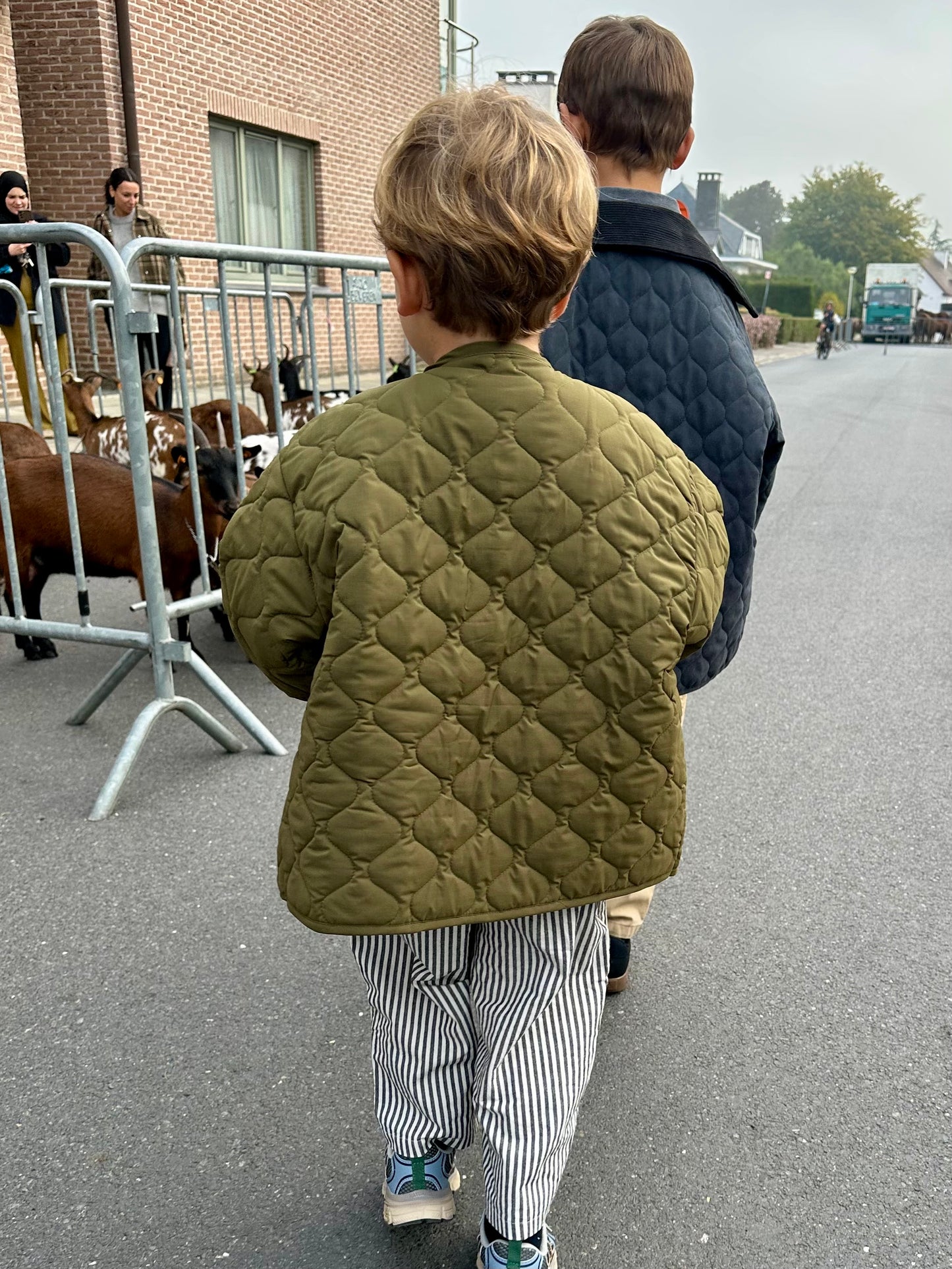 Bucket jacket - Khaki - Last ones: 5-6y, 7-8y