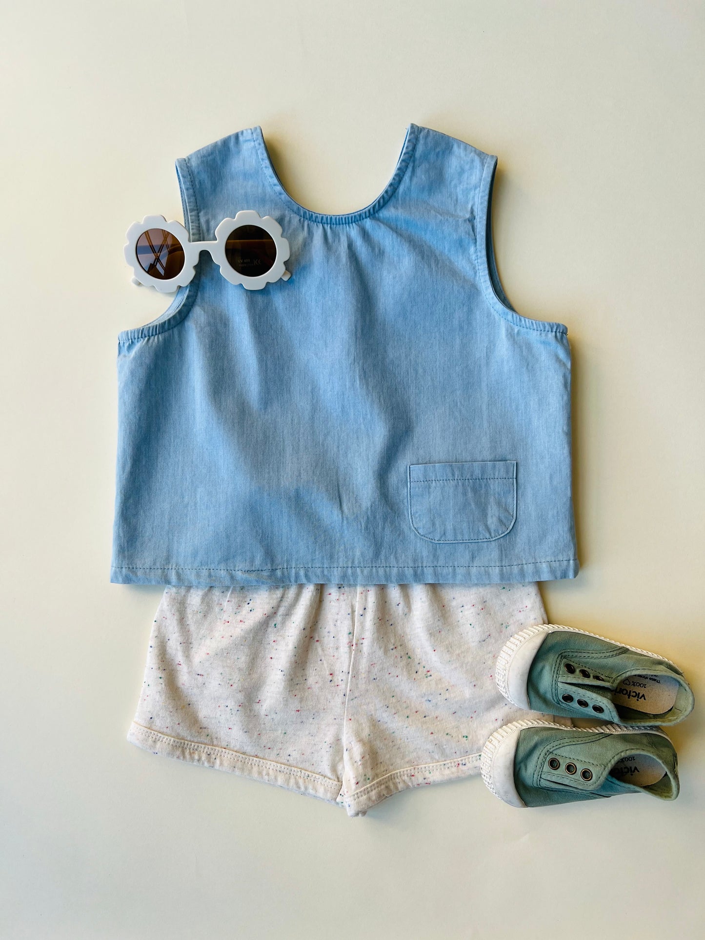 Ace top - Light blue