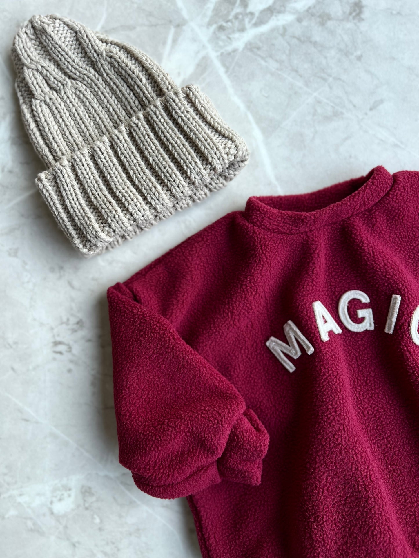 Magic soft set - burgundy