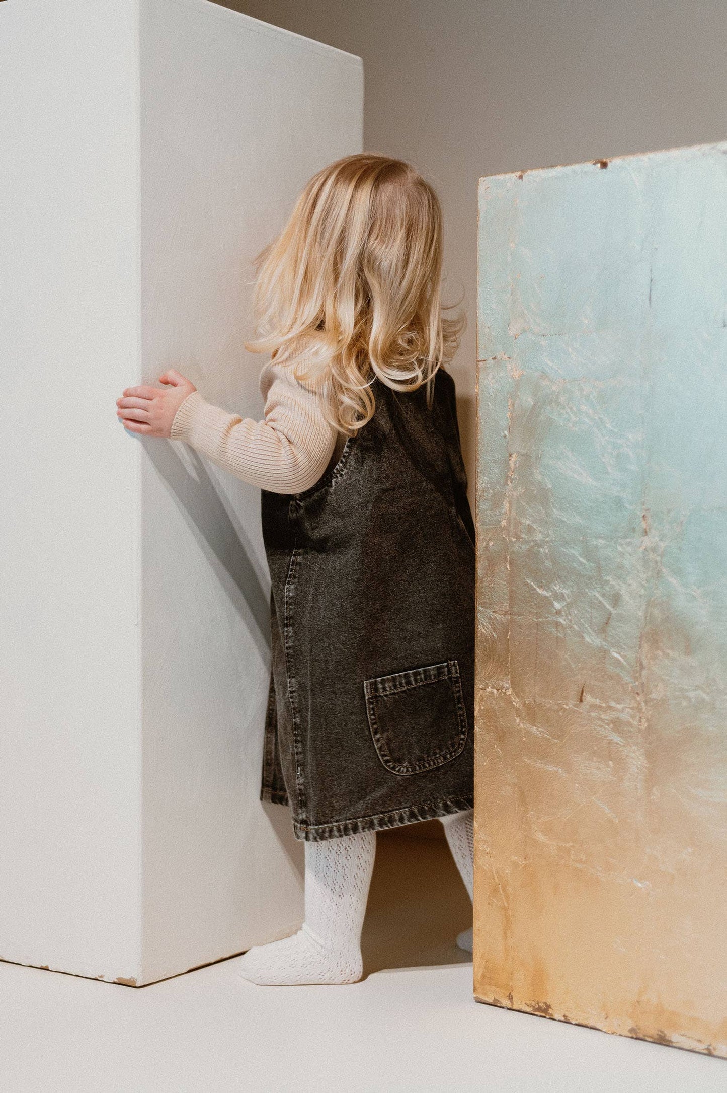 Alexis Denim Overall - Washed black
