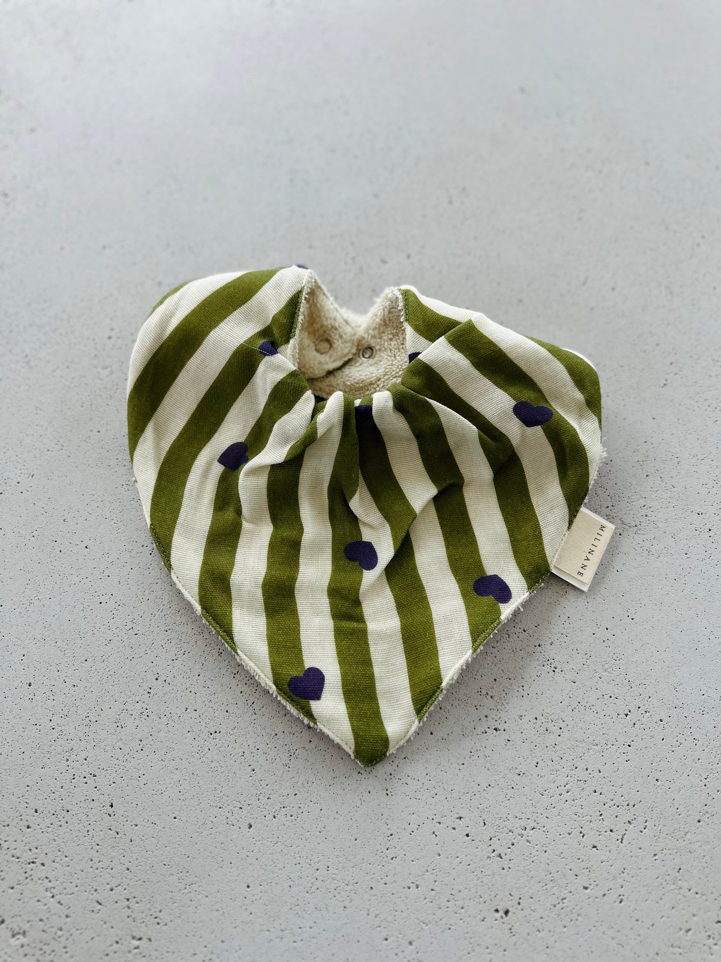 Mael bandana bavette - green