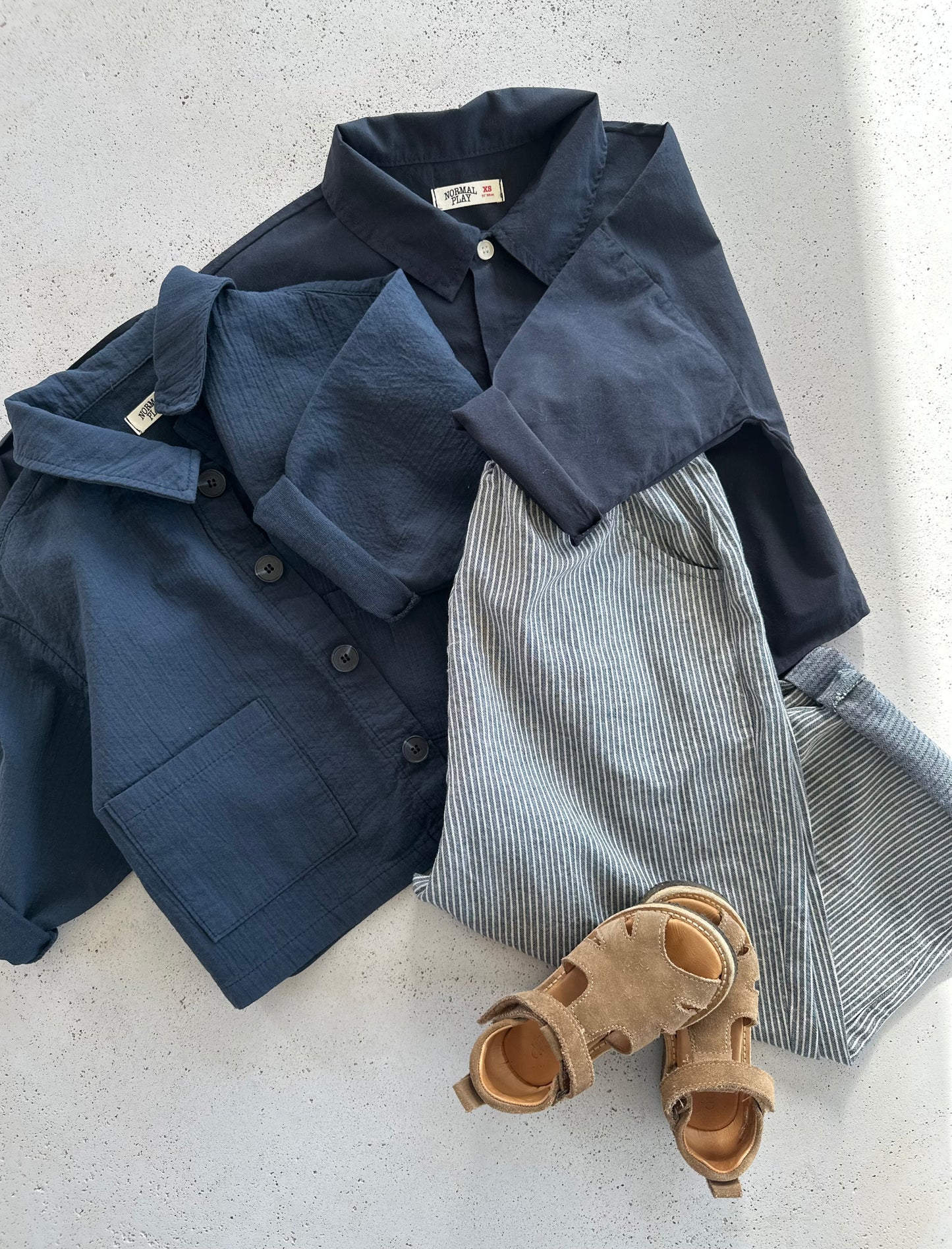 Sunday sunshine shirt - navy