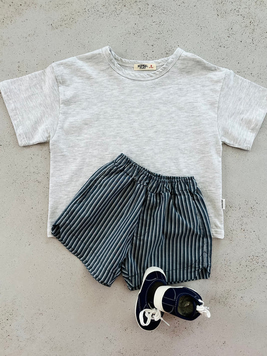 Joe stripe pants - navy
