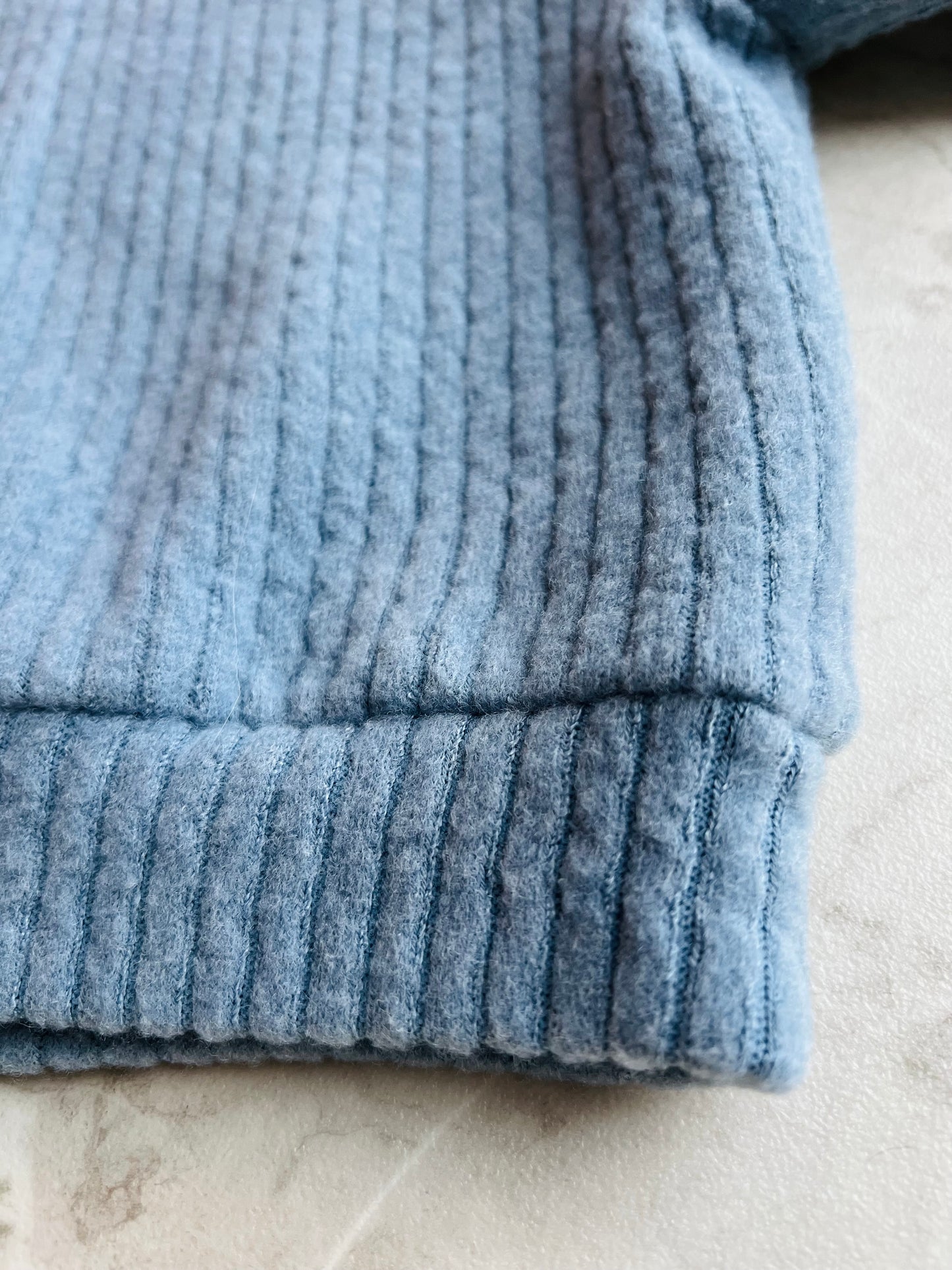 Sky knit sweatshirt - blue
