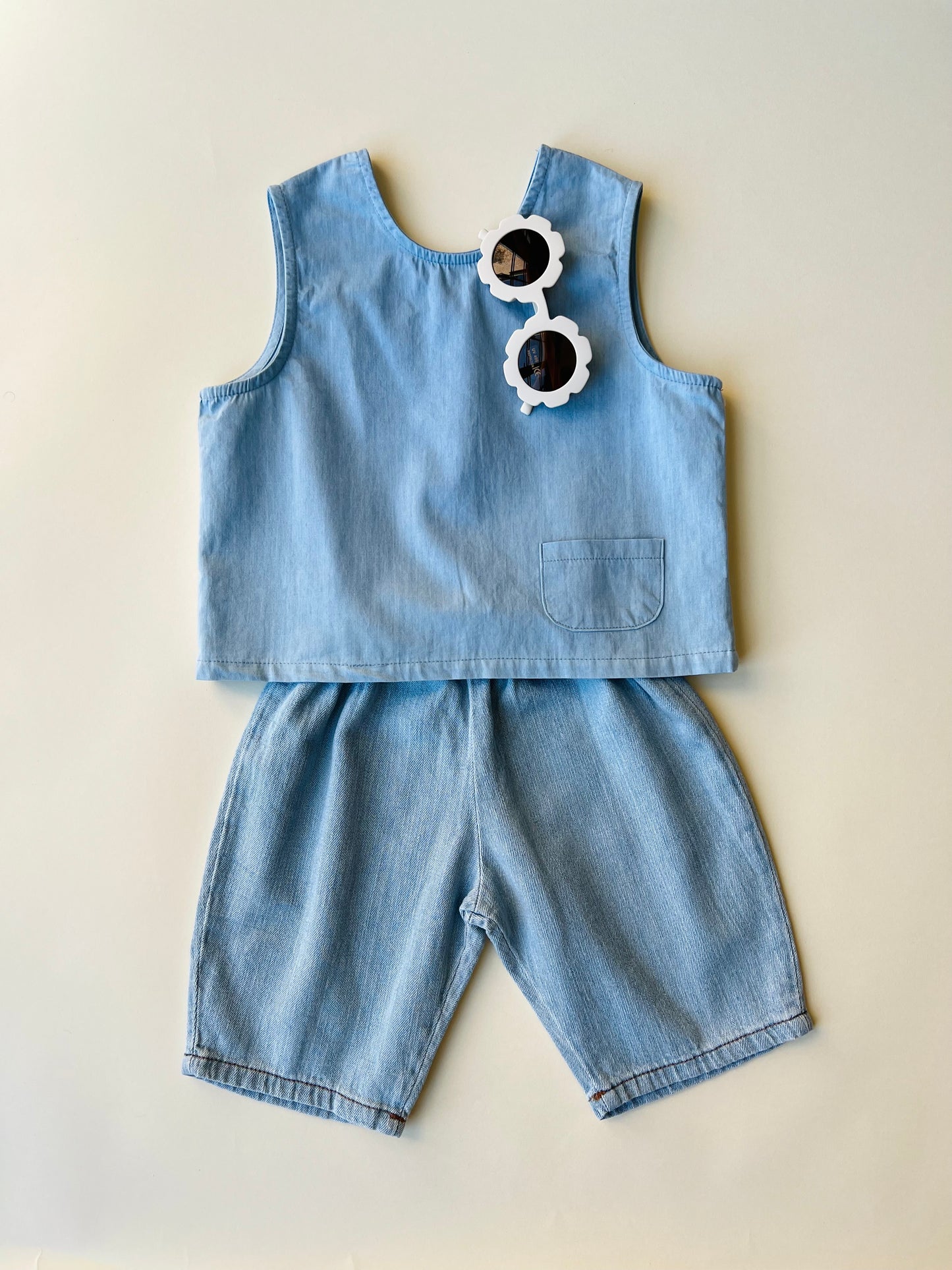 Ace top - Light blue