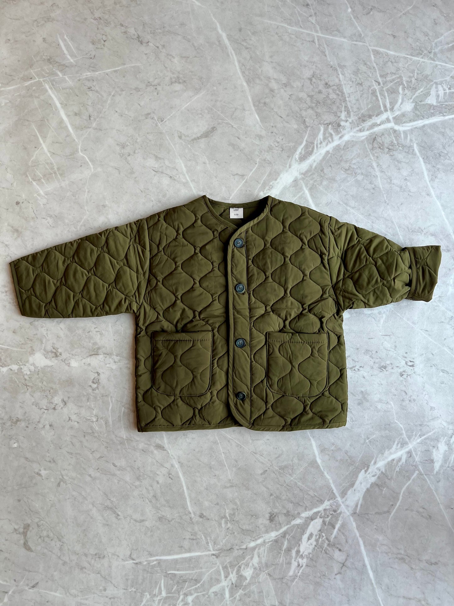 Bucket jacket - Khaki - Last ones: 5-6y, 7-8y