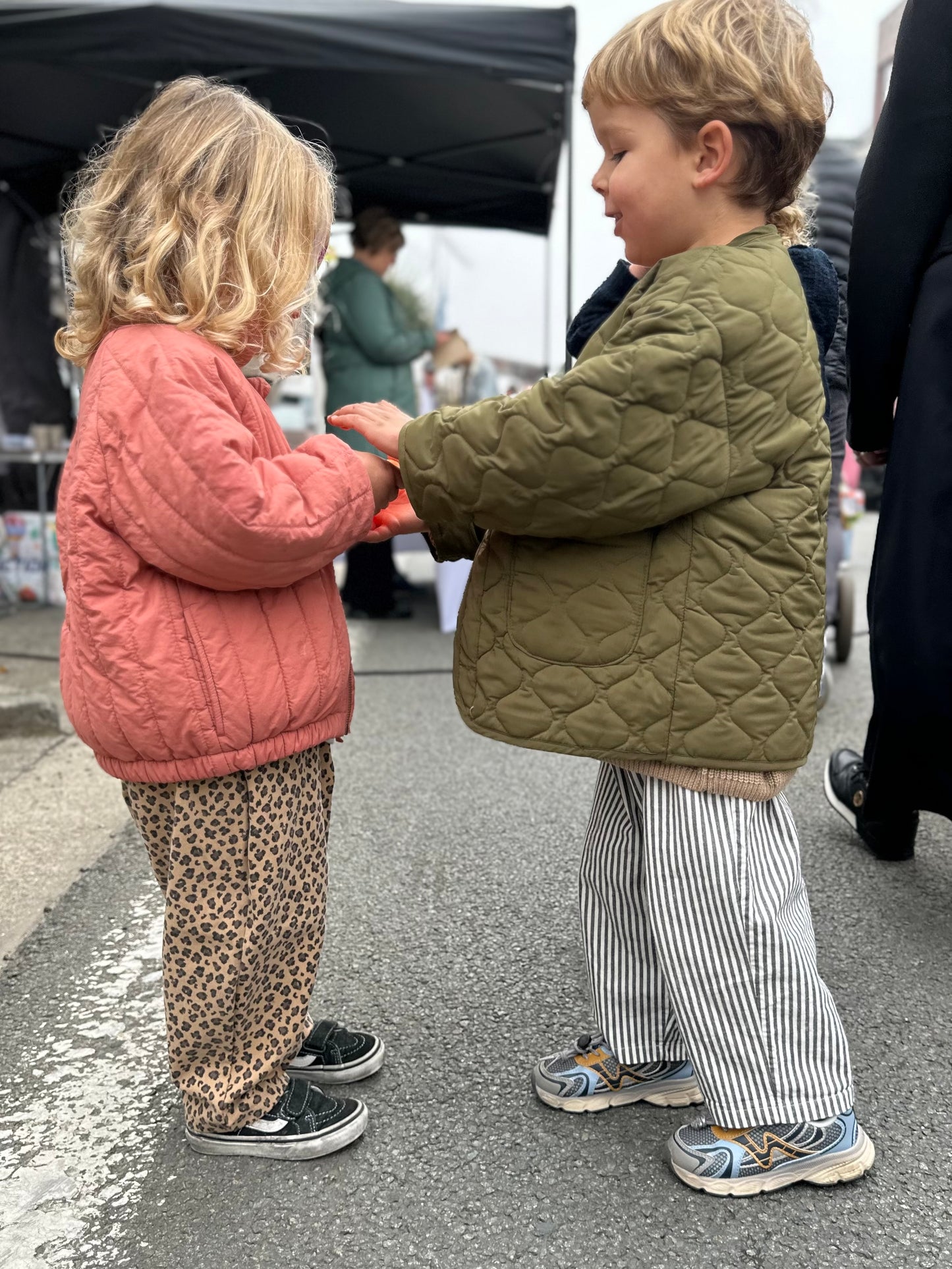 Bucket jacket - Khaki - Last ones: 5-6y, 7-8y