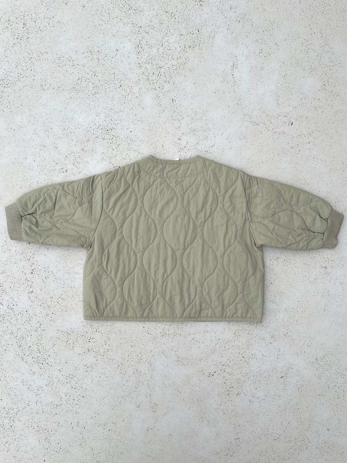 Bambi collar jacket - light khaki