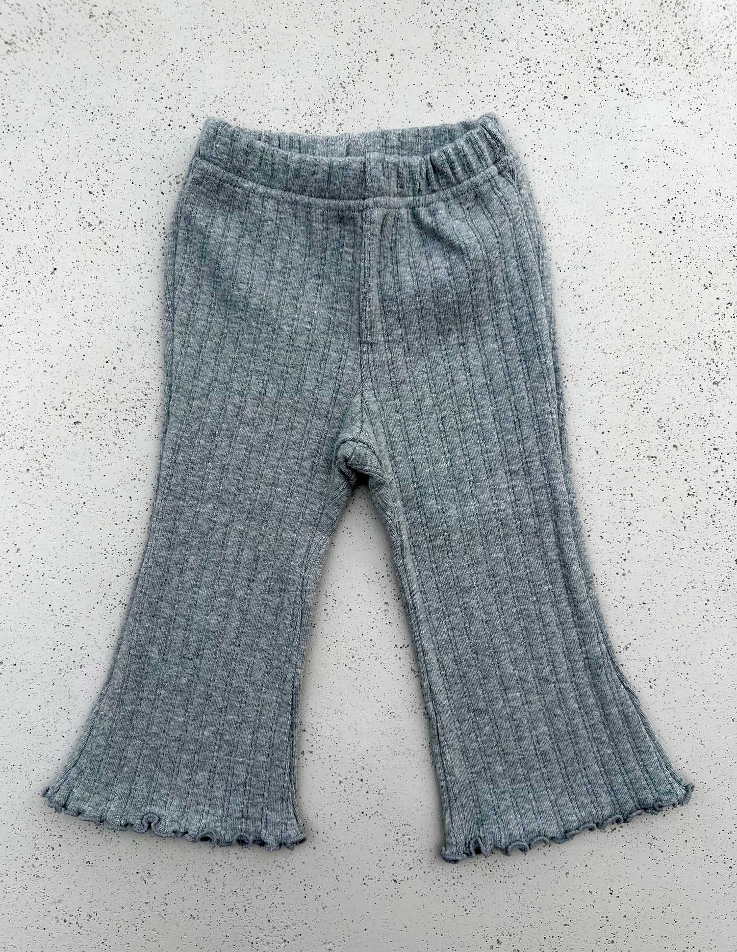 Nalnari flare pants - grey melange