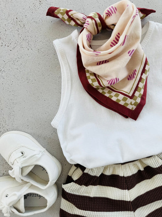 Fresi sleeveless basic - ivory
