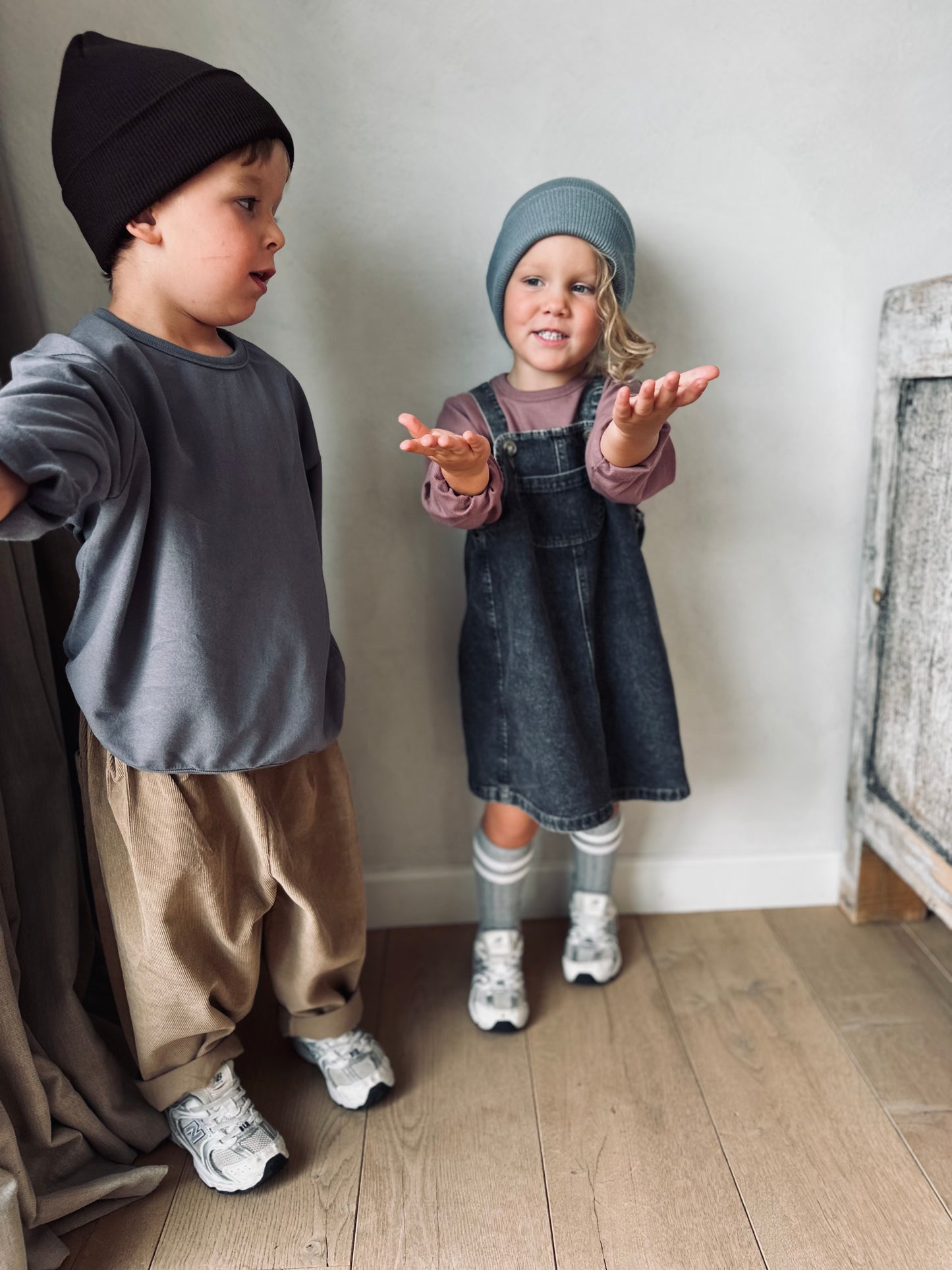 Alexis Denim Overall - Washed black