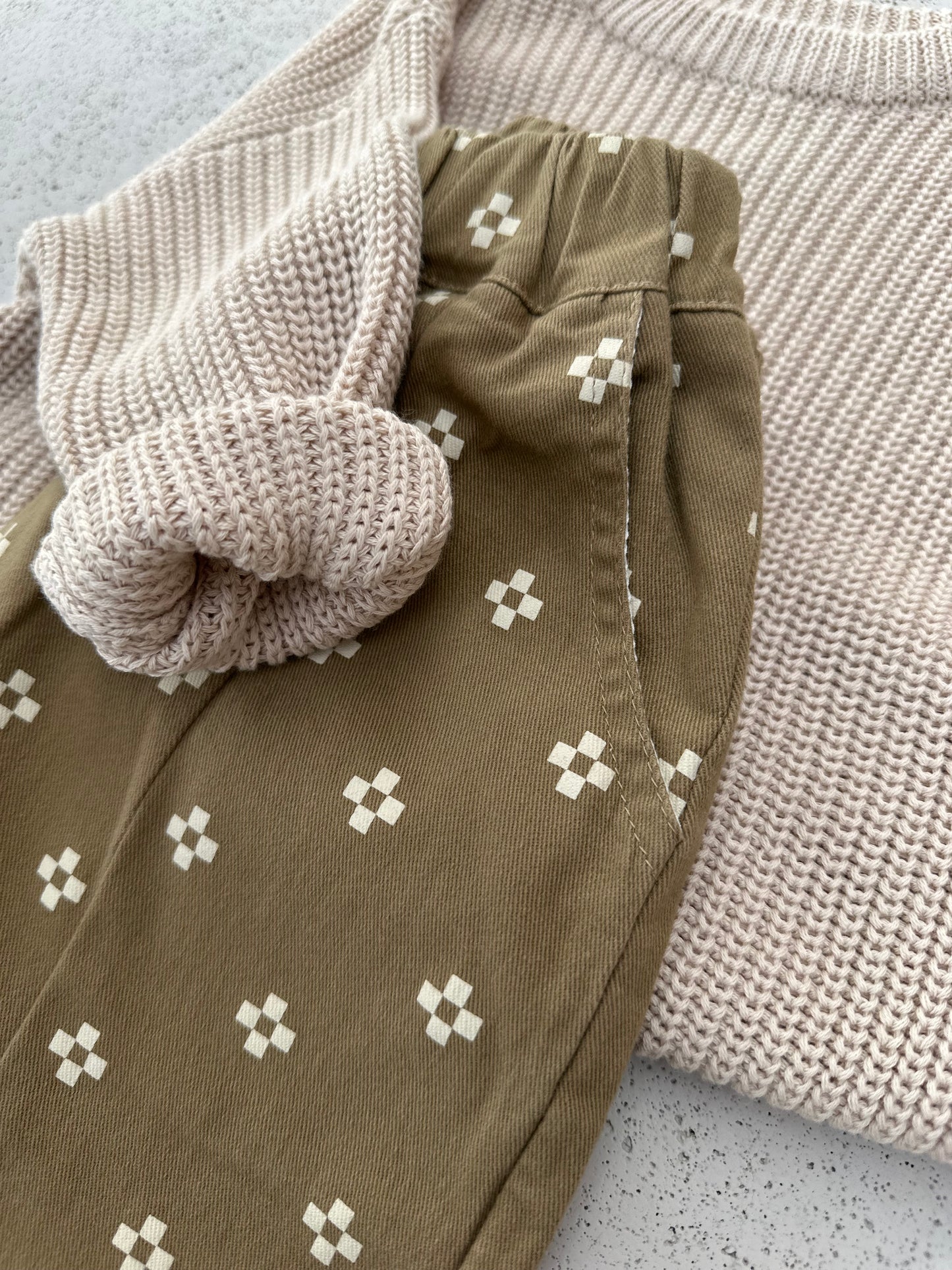 Lyon barrel pants - khaki
