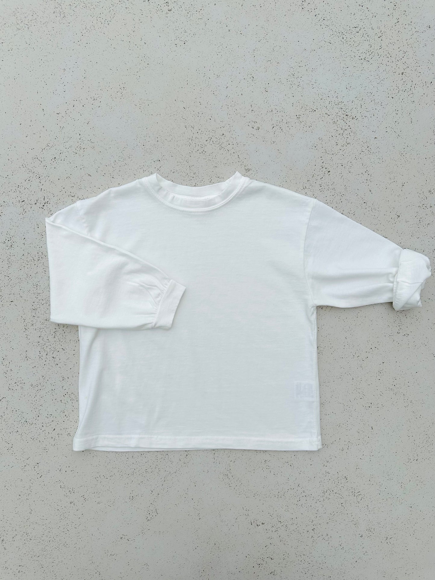 Basil basic solid tee - ivory