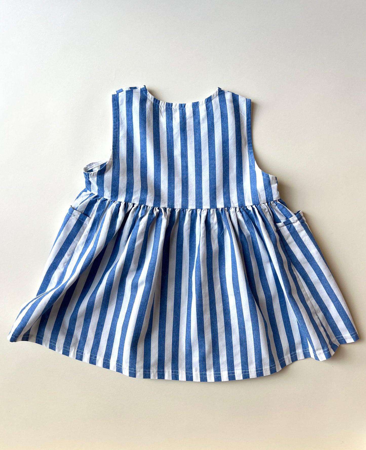 Billie stripe dress - Blue