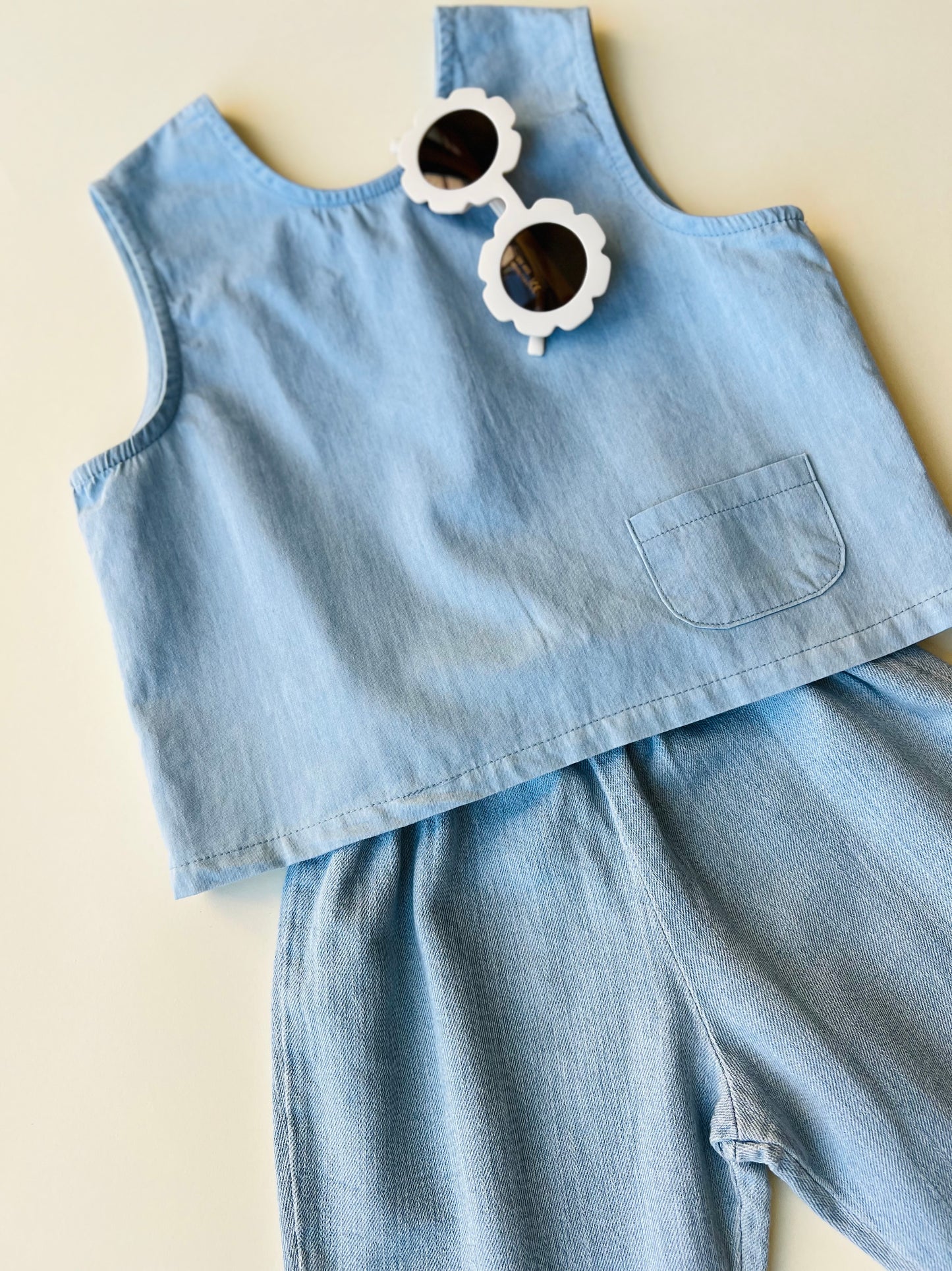 Ace top - Light blue