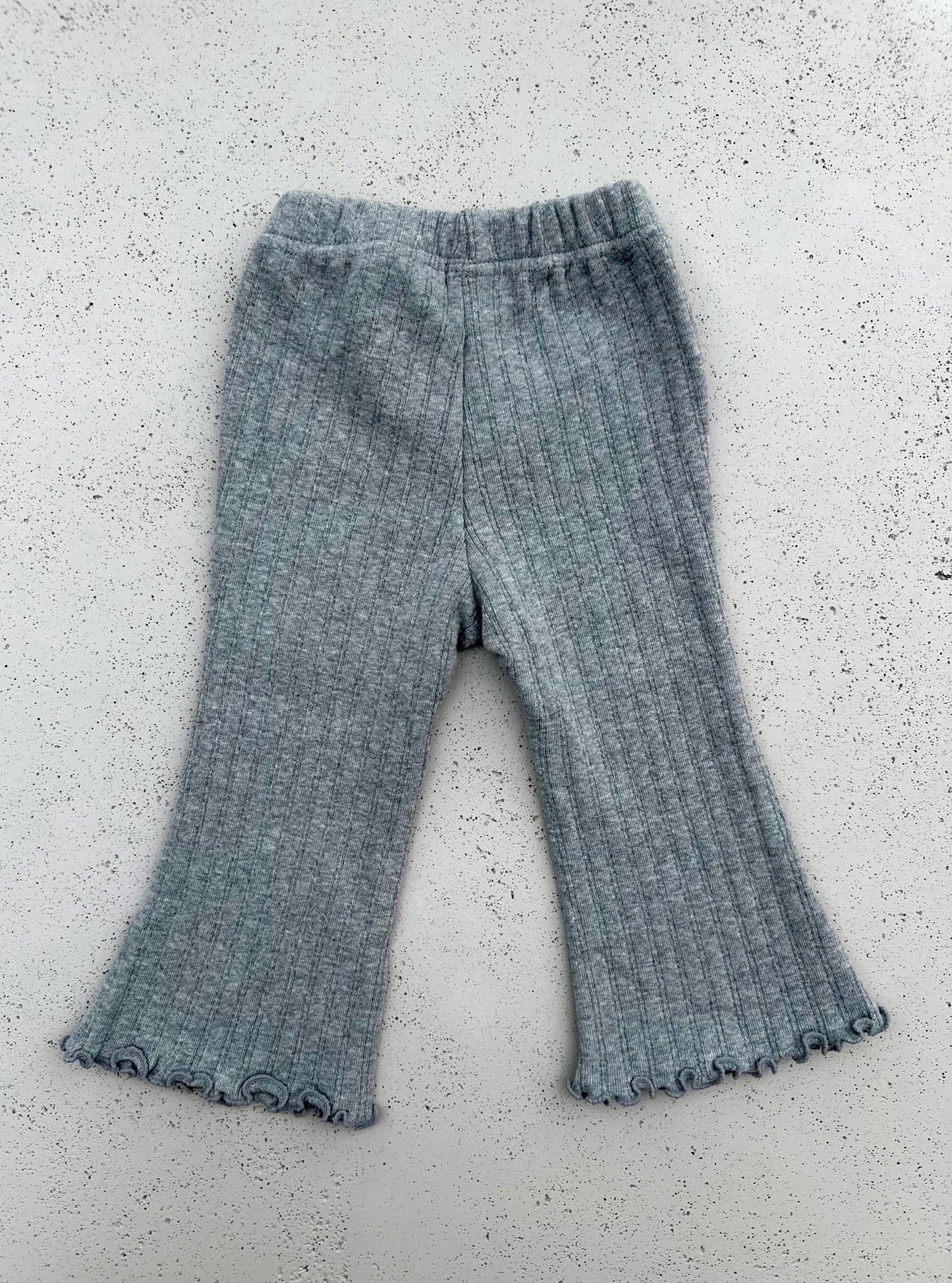 Nalnari flare pants - grey melange