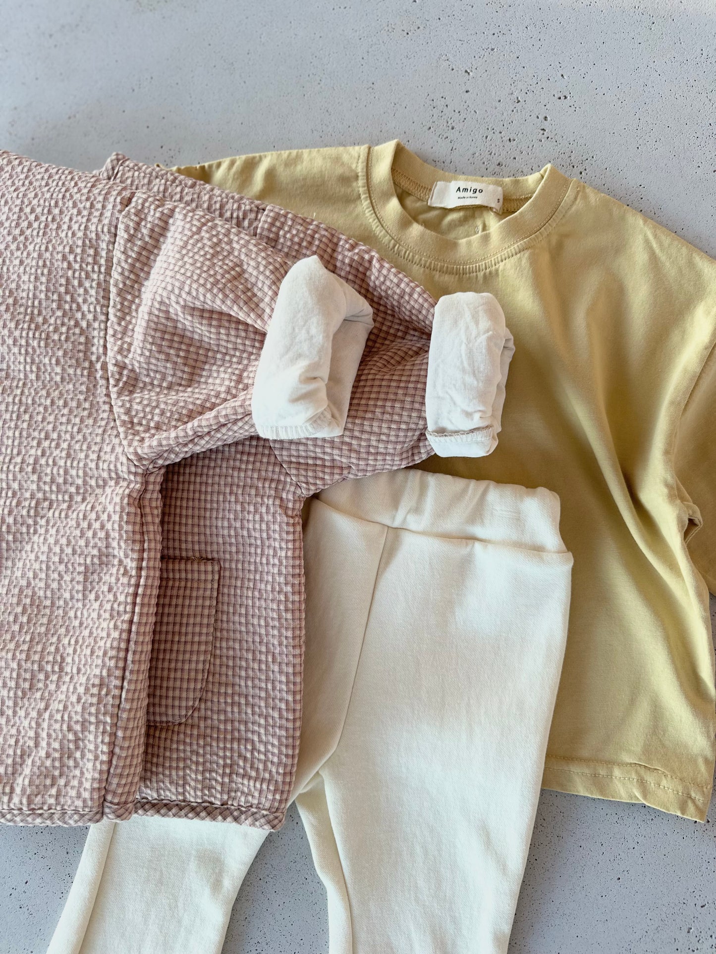 Bebe quilted minicheck jacket