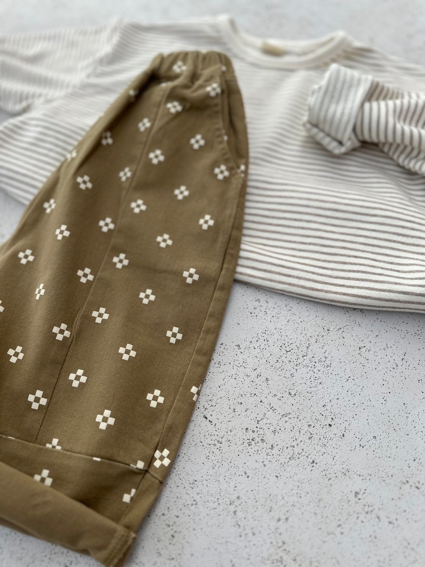Lyon barrel pants - khaki