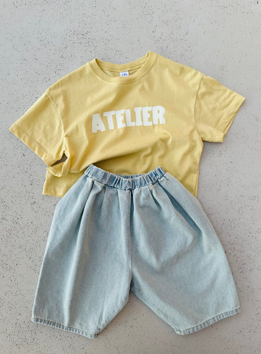 Atelier tee - Butter
