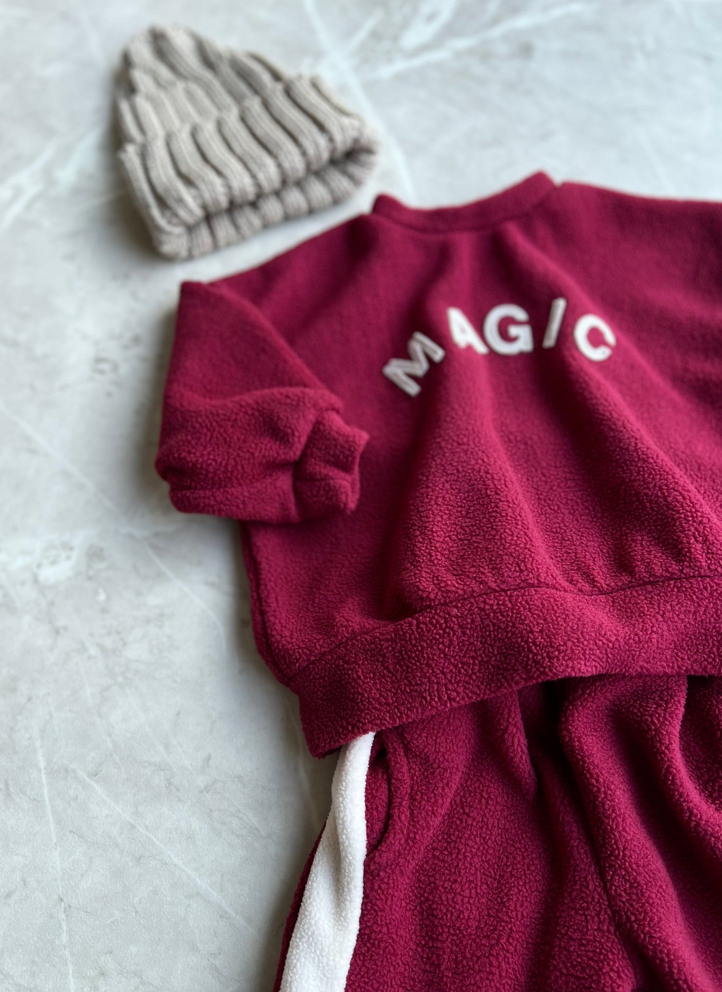 Magic soft set - burgundy