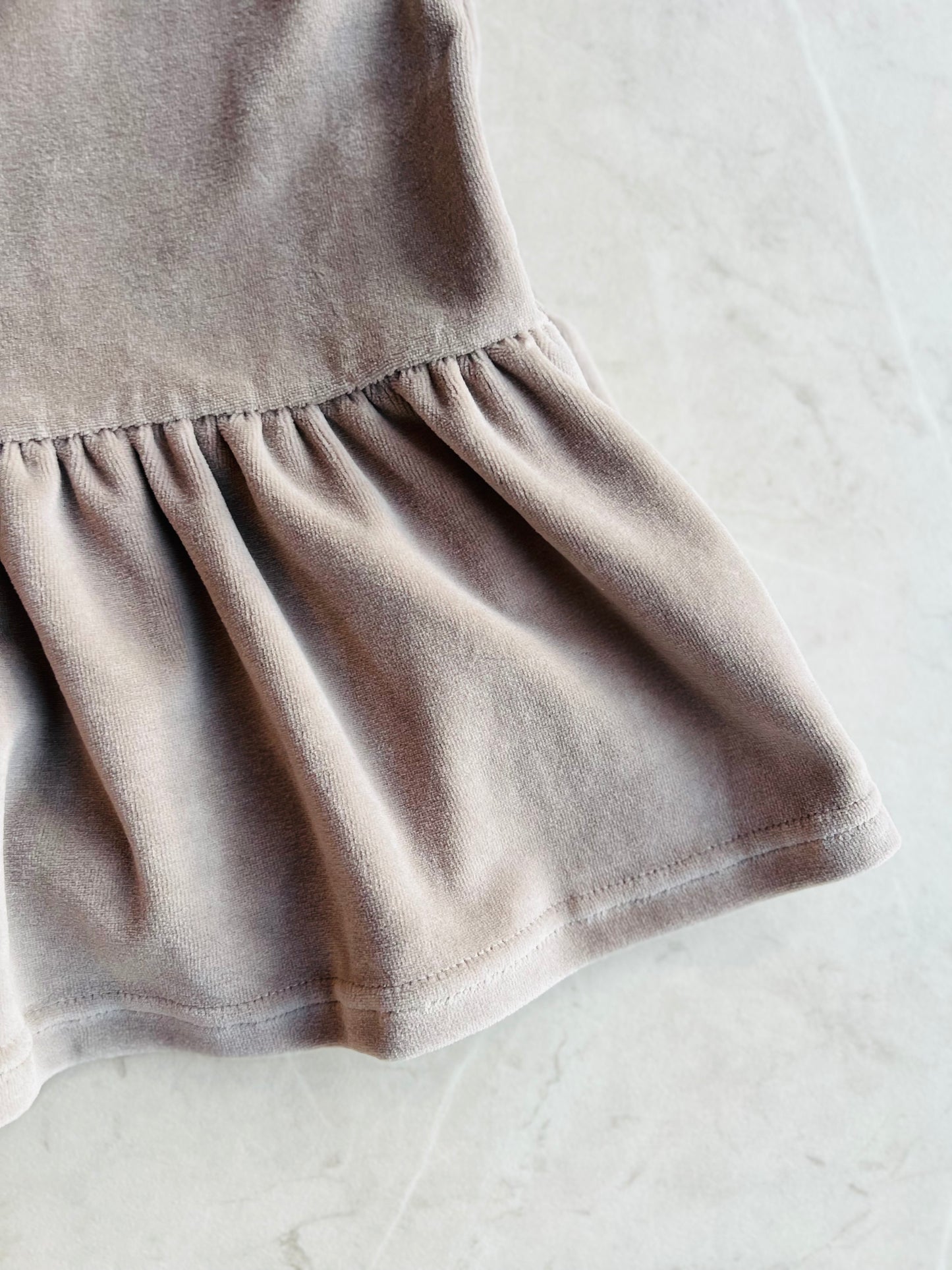 Veloure dress - taupe