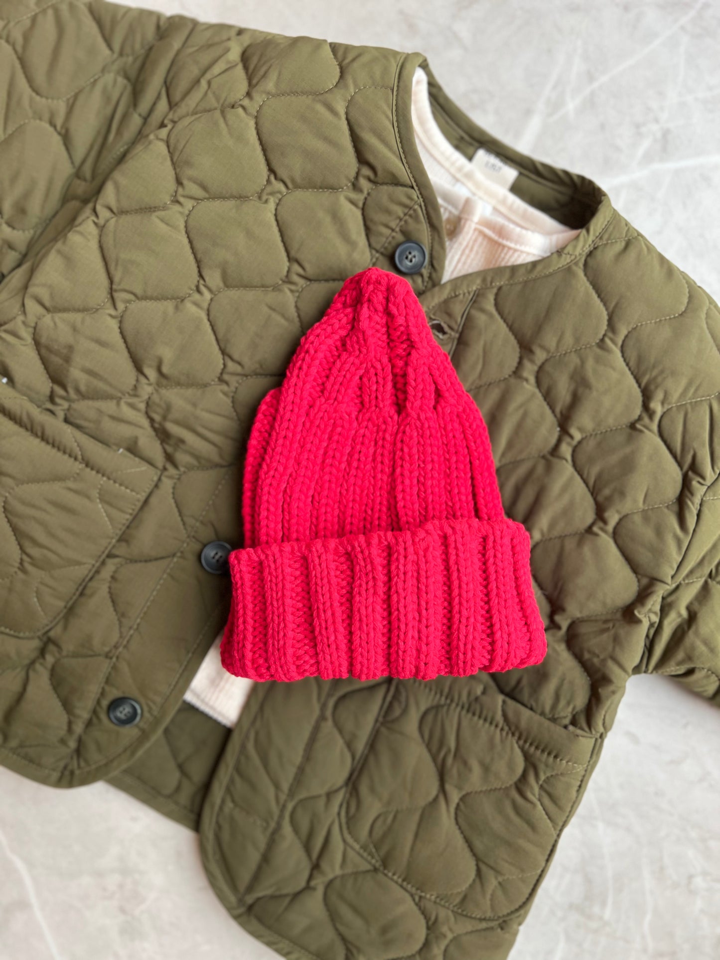 Knit rib beanie - different colors