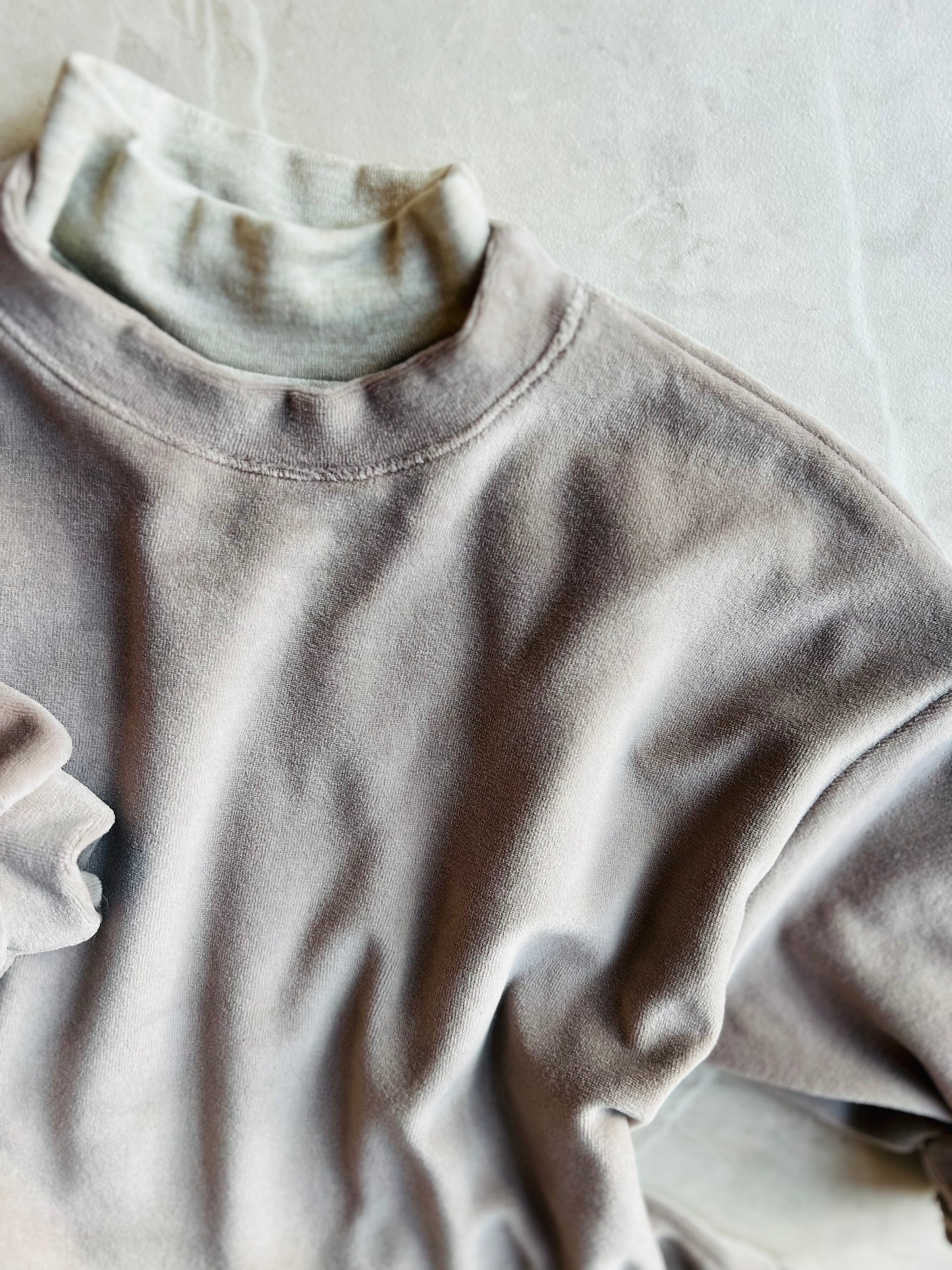 Veloure dress - taupe