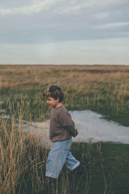 Stitch sweatshirt - mocha