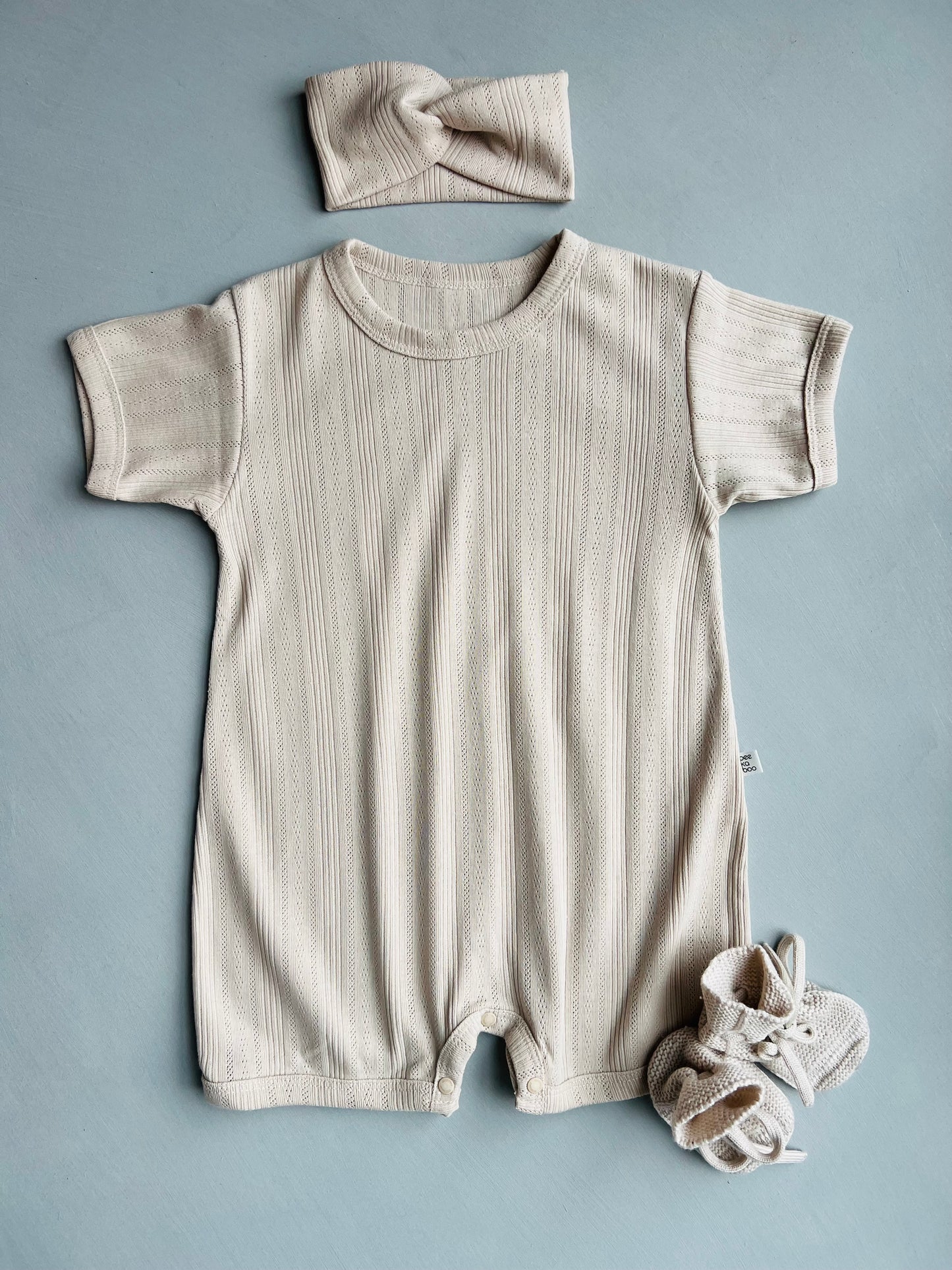 Bebe Jumpsuit - Oatmeal