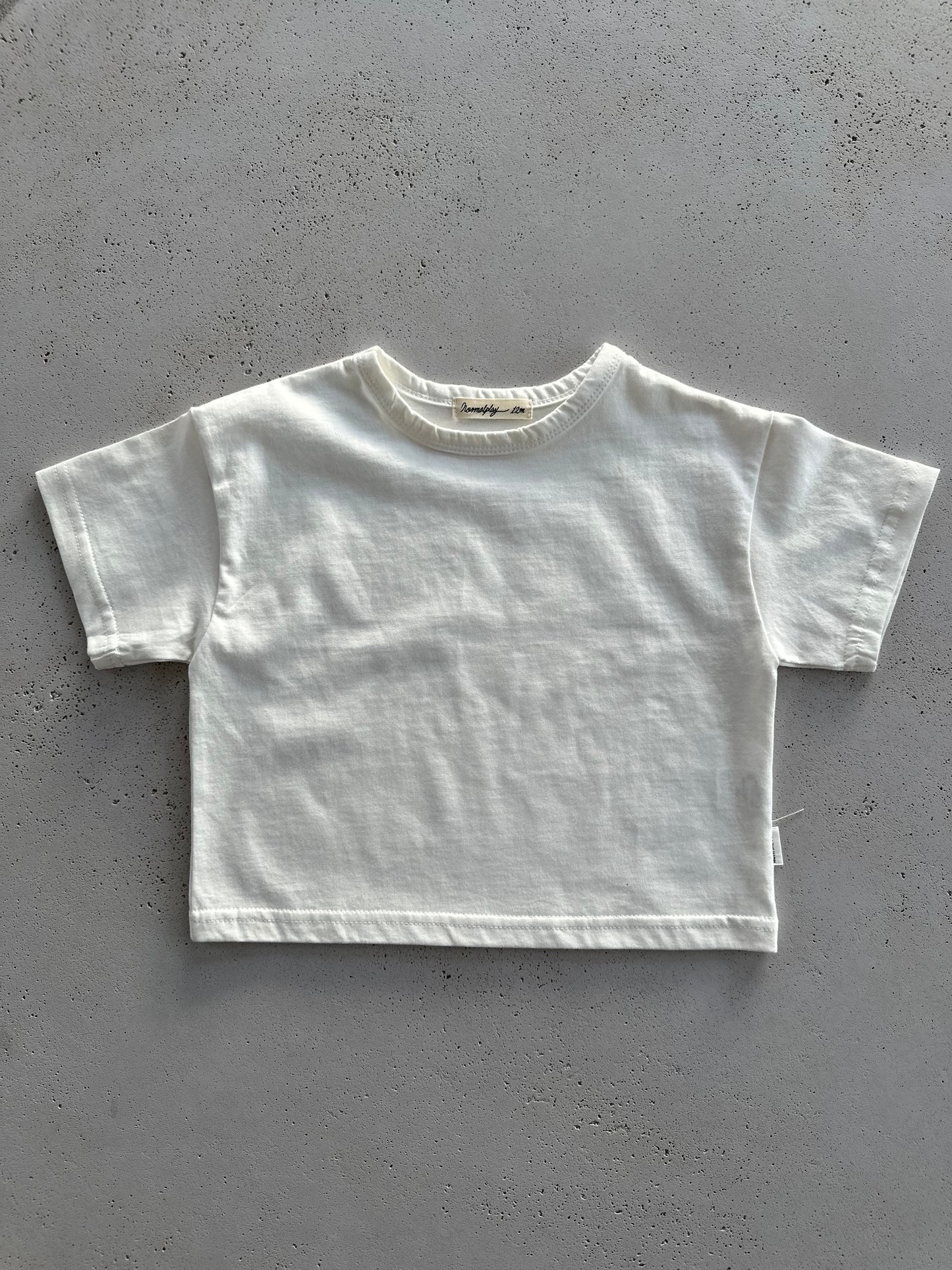 Bebe play normal relaxed tee - ivory