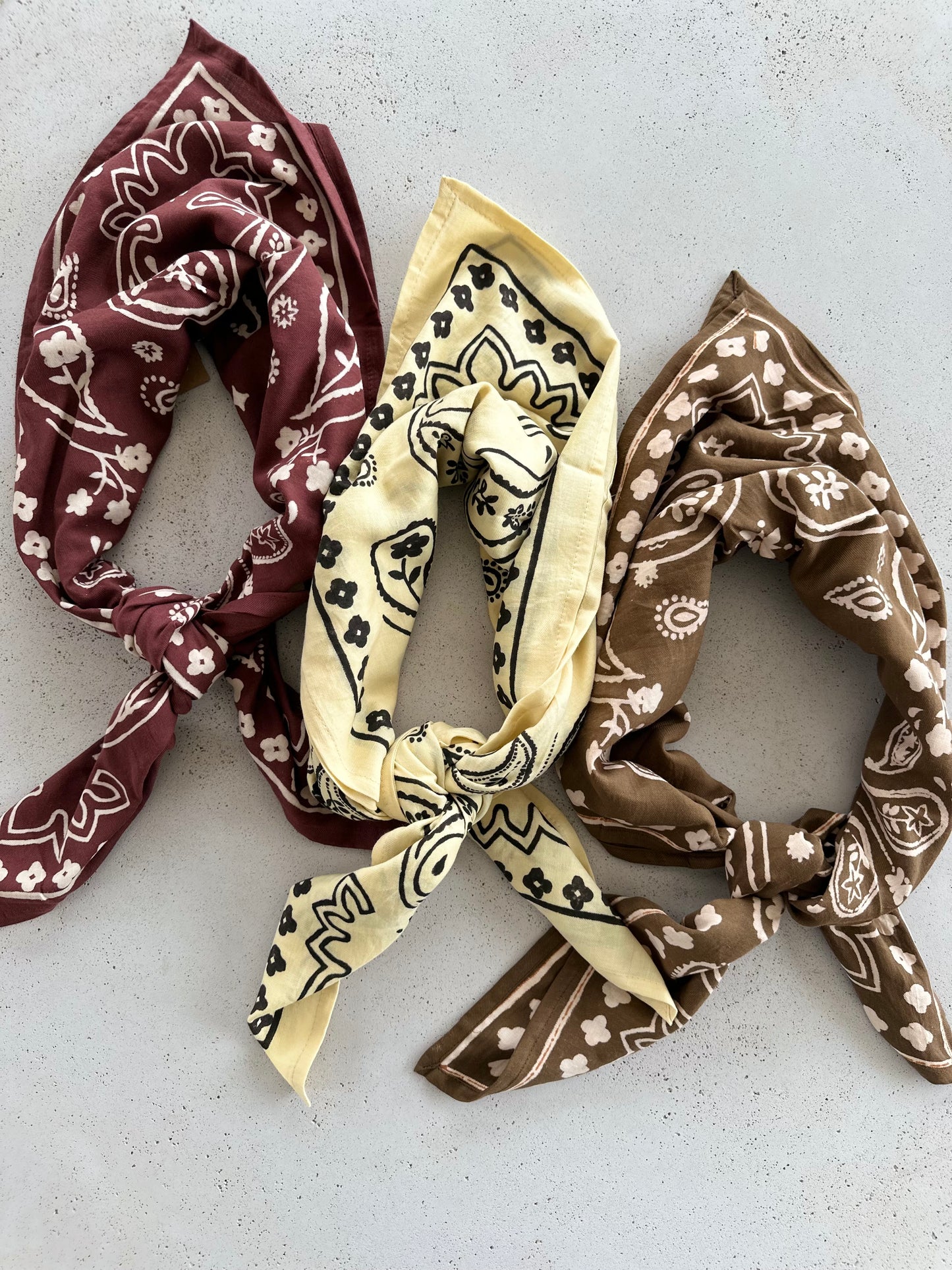 Oscar mom scarf - wine/butter/brown
