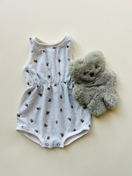 Bebe love bear terry suit - Melange