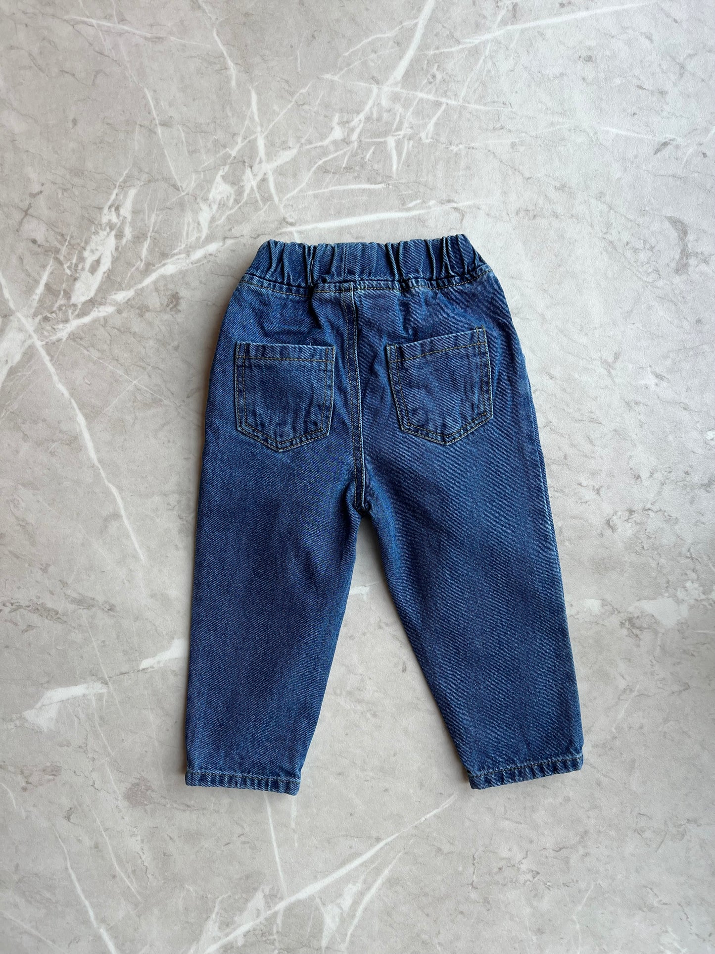 Baggy denim - dark blue