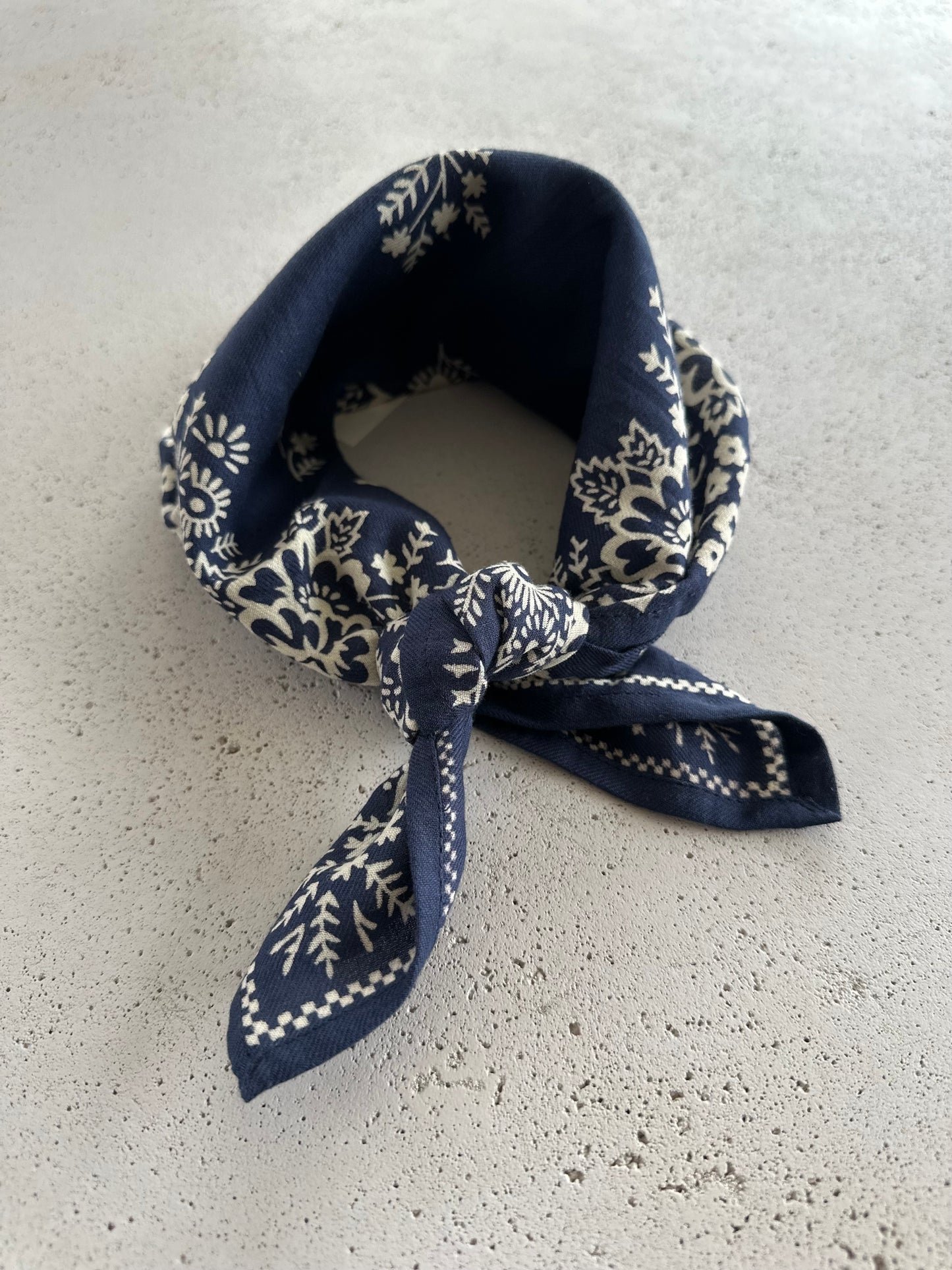 Mysore mini scarf - navy