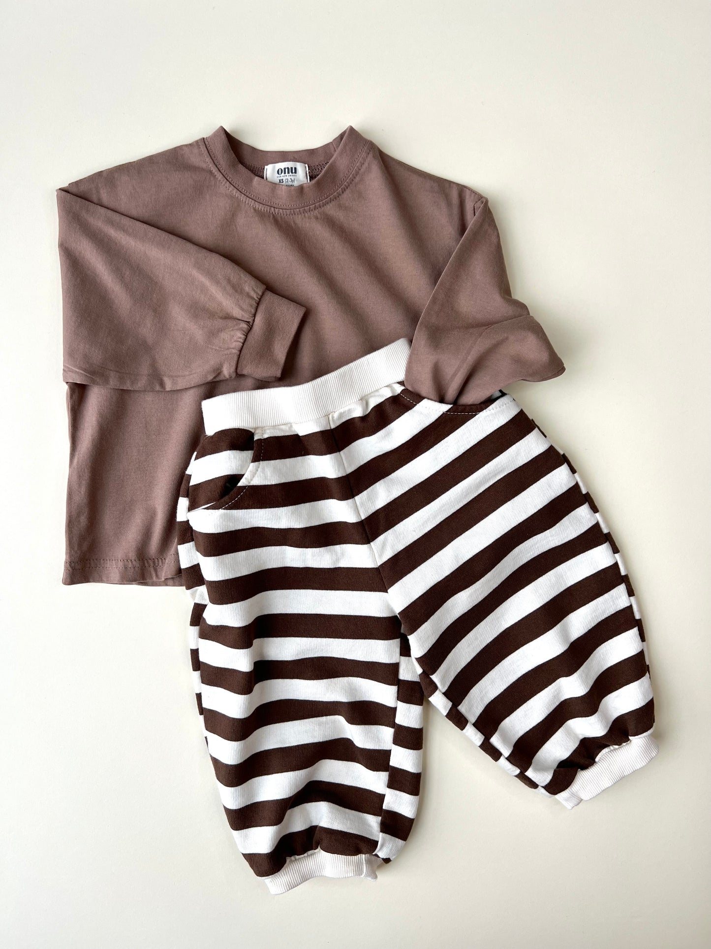 Onu boxy sweatshirt - brown